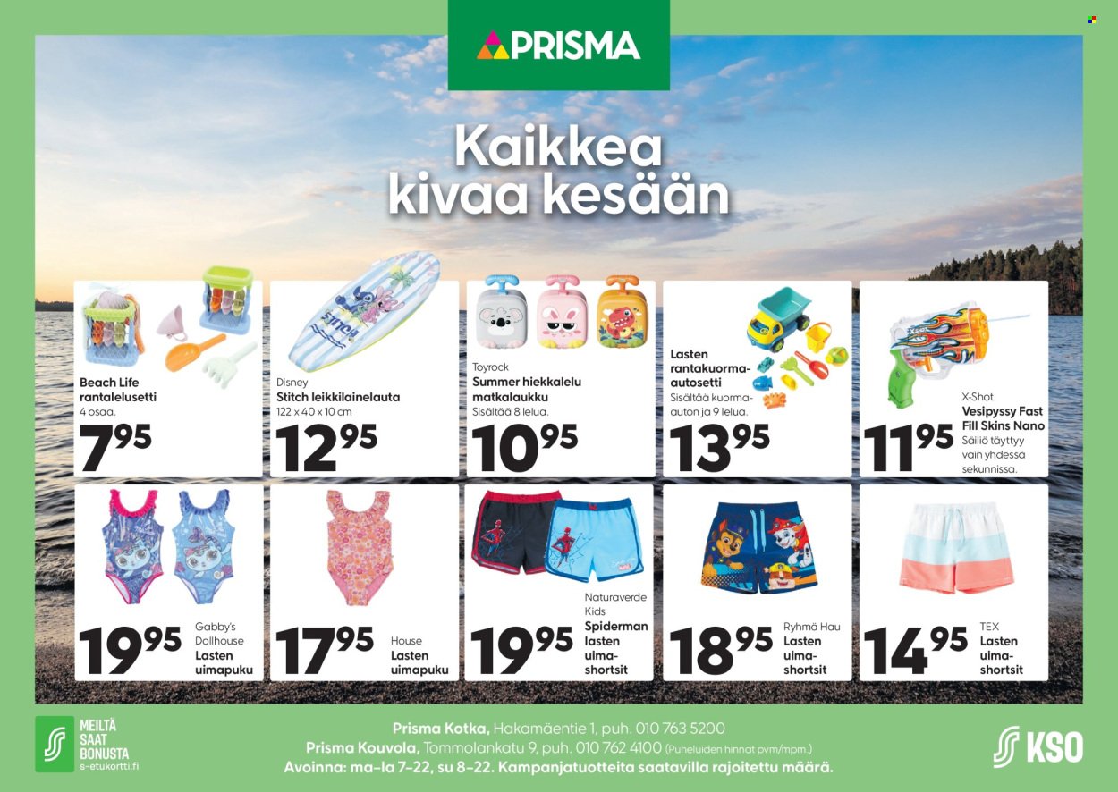 PRISMA tarjoukset - Alkaen KE 8.7.2026