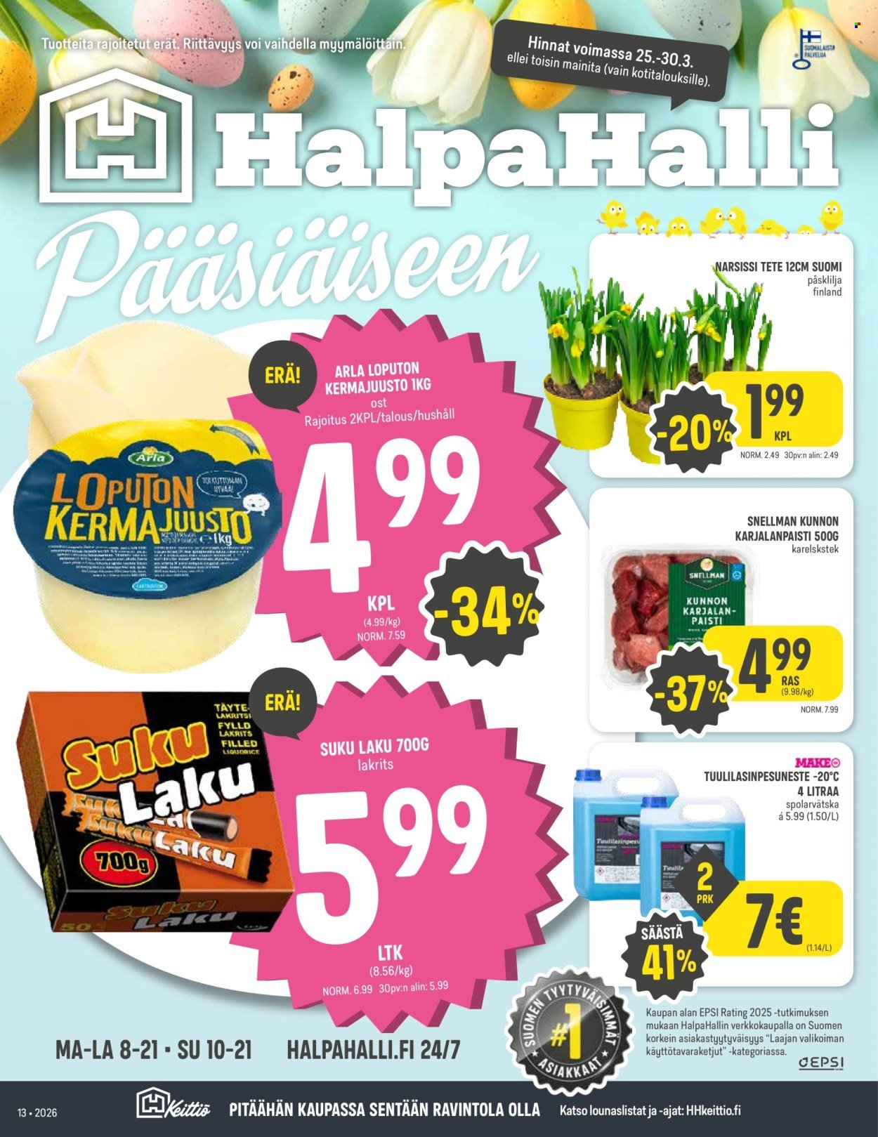 HALPAHALLI tarjoukset - Uusin tarjouslehtemme