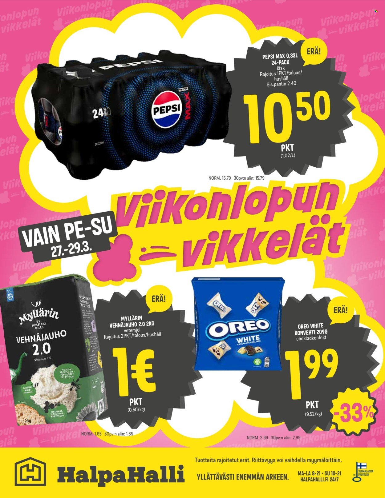 HALPAHALLI tarjoukset - Uusin tarjouslehtemme