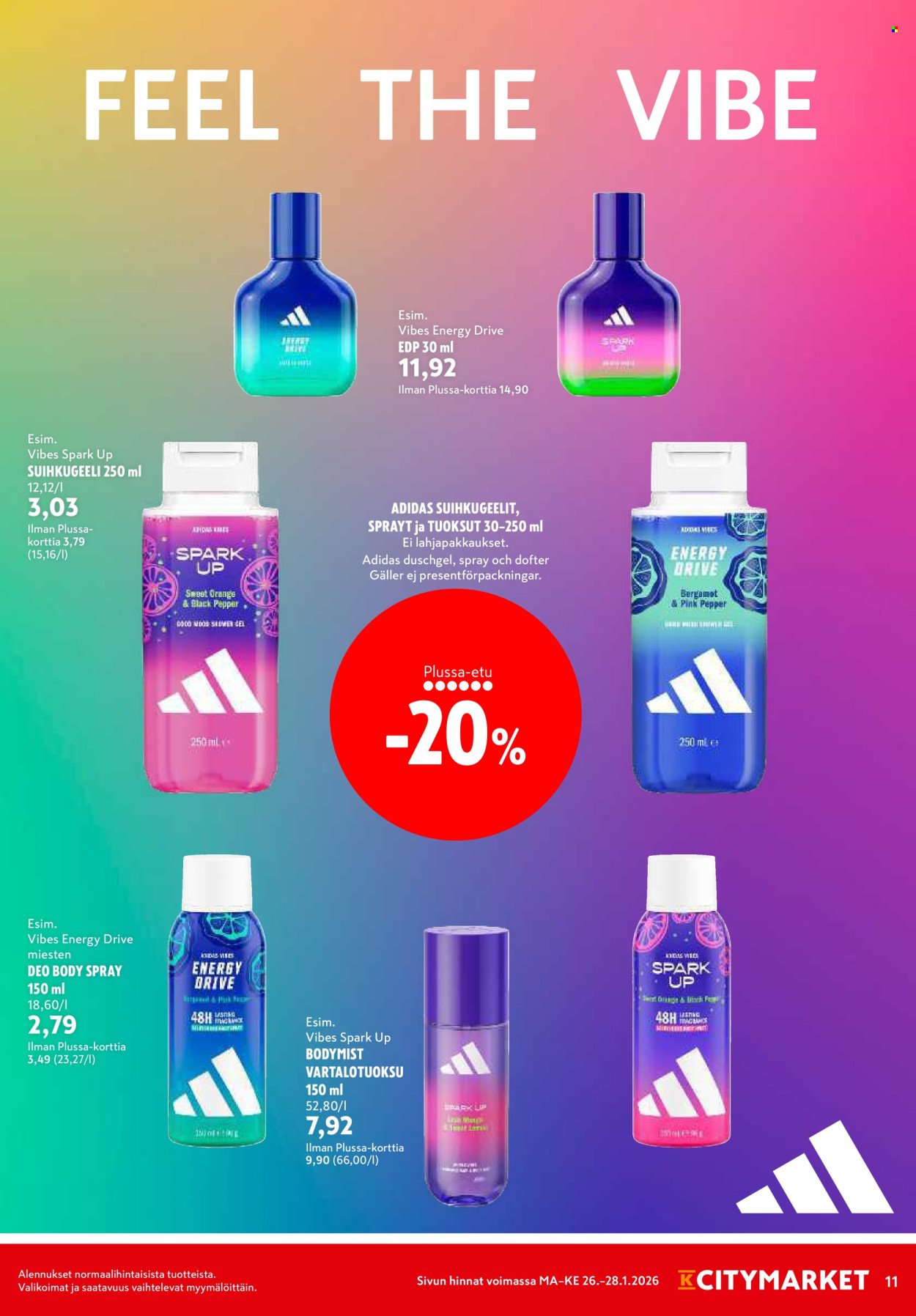 K-CITYMARKET tarjoukset - Alkaen MA 26.1.2026