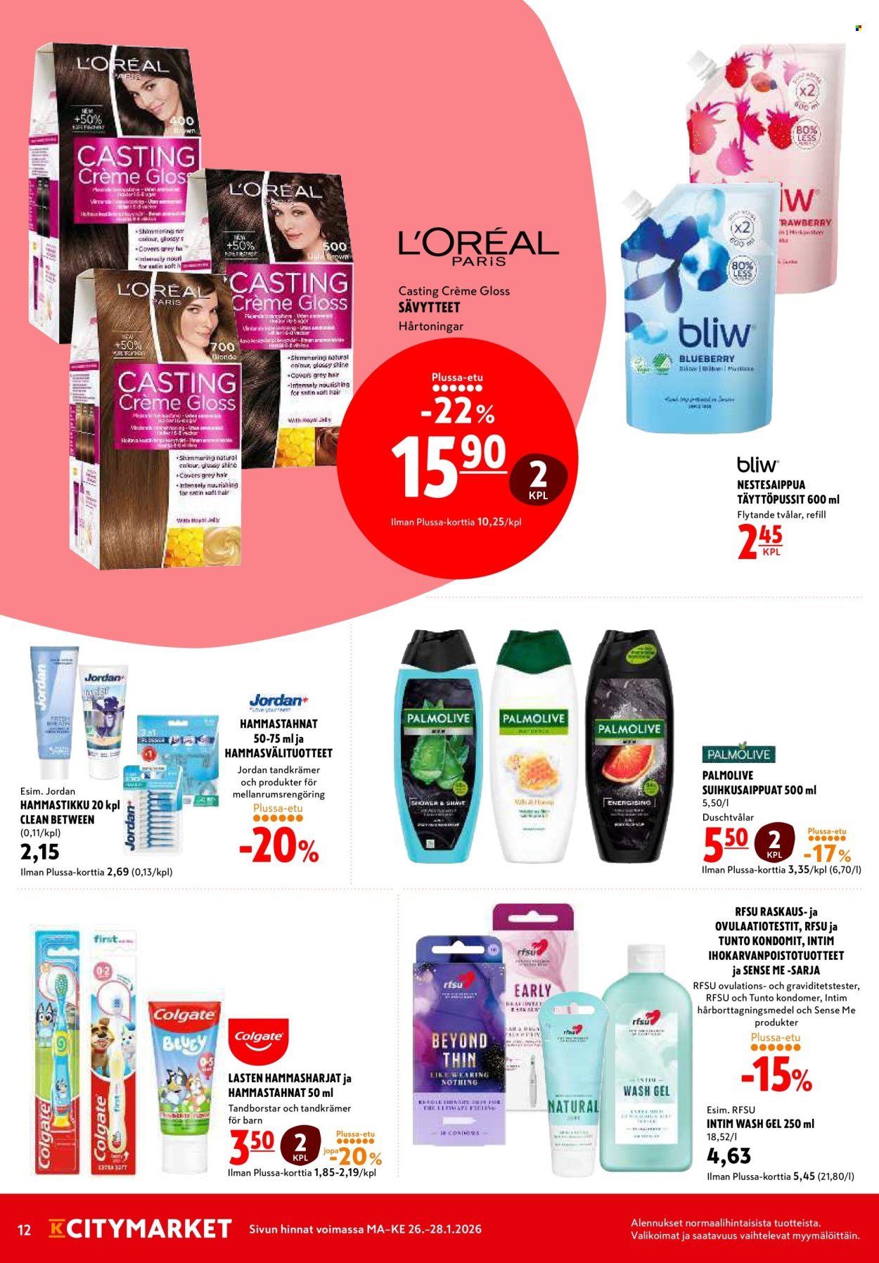 K-CITYMARKET tarjoukset - Alkaen MA 26.1.2026