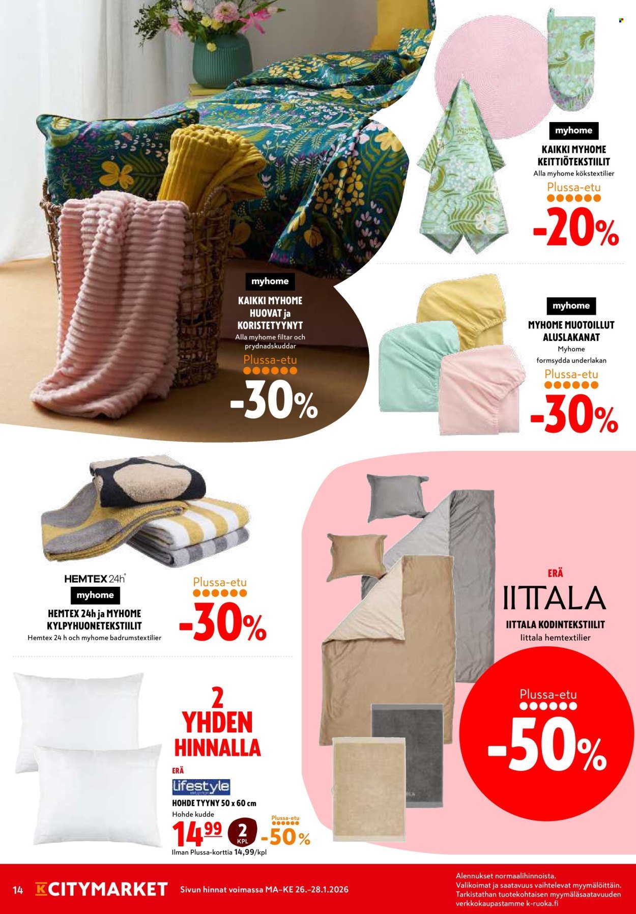 K-CITYMARKET tarjoukset - Alkaen MA 26.1.2026