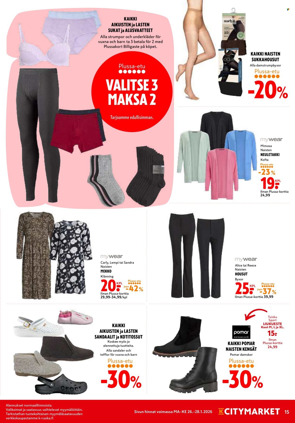 K-CITYMARKET tarjoukset - Alkaen MA 26.1.2026