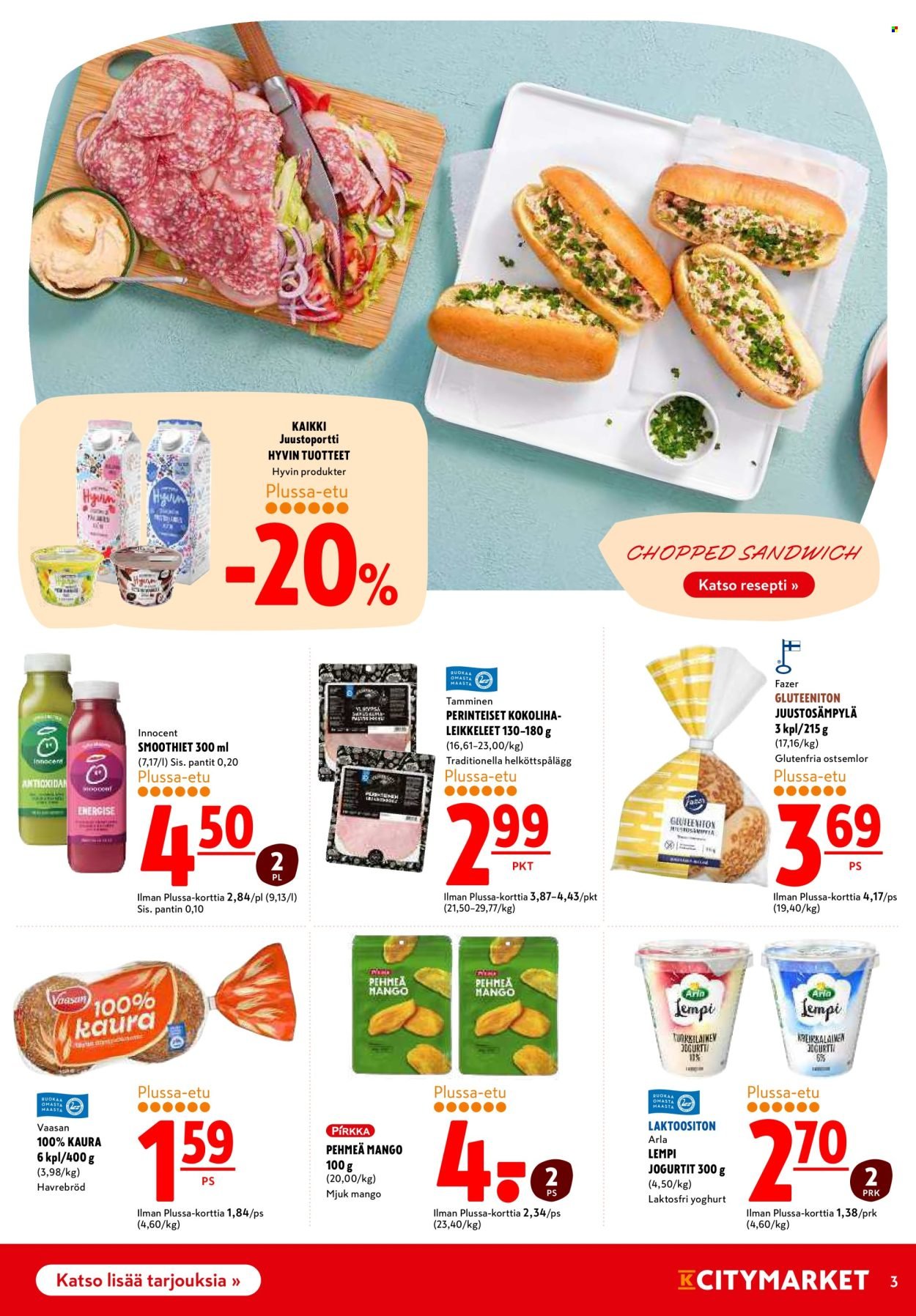 K-CITYMARKET tarjoukset - Alkaen MA 26.1.2026