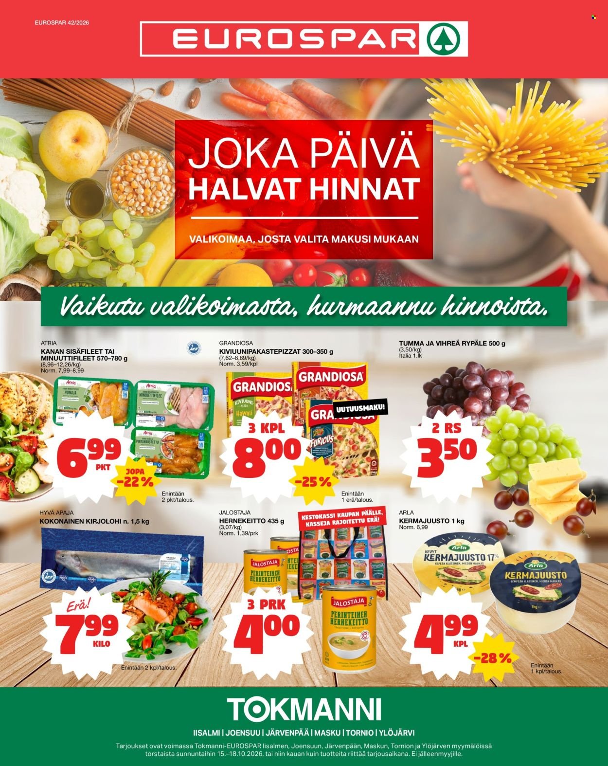 TOKMANNI tarjoukset - EUROSPAR