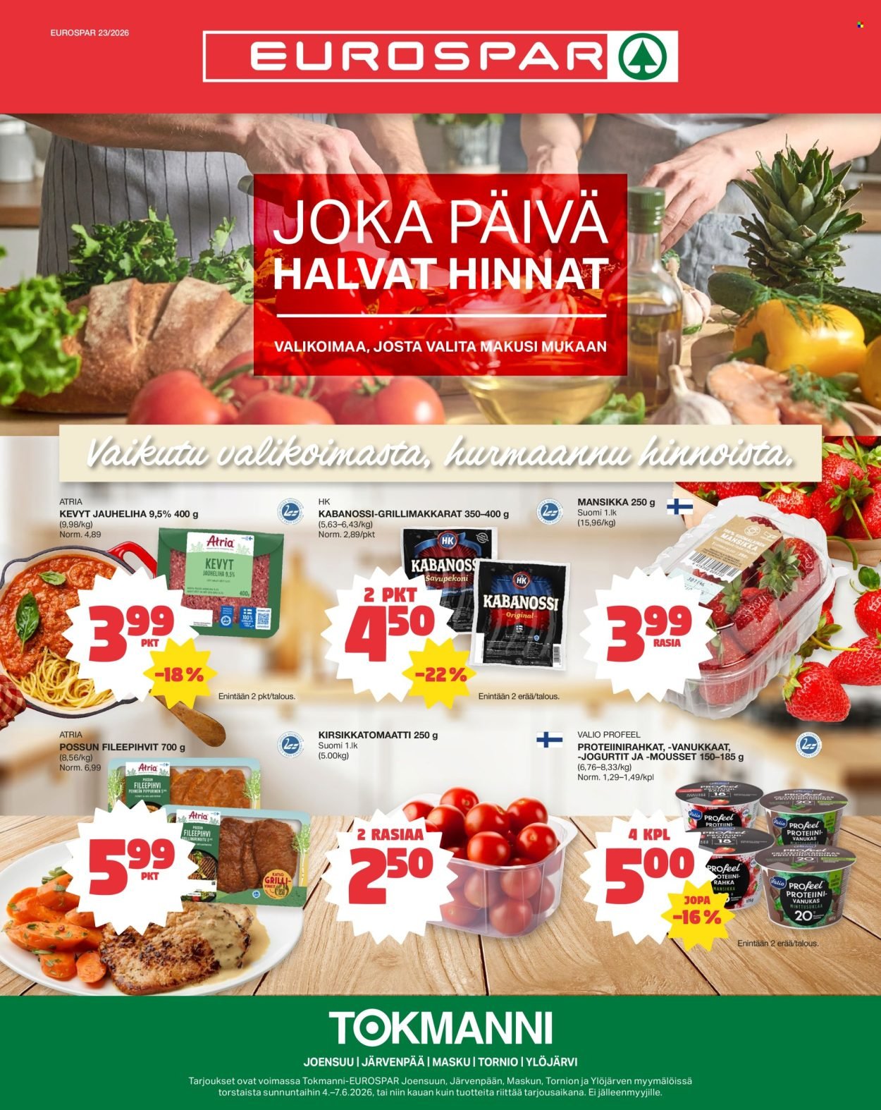 TOKMANNI tarjoukset - EUROSPAR