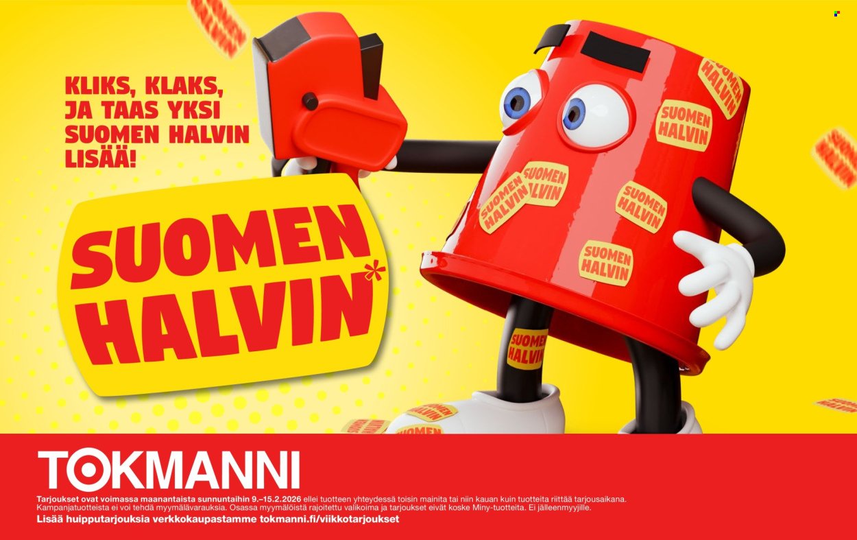 TOKMANNI tarjoukset - Erikoisliite