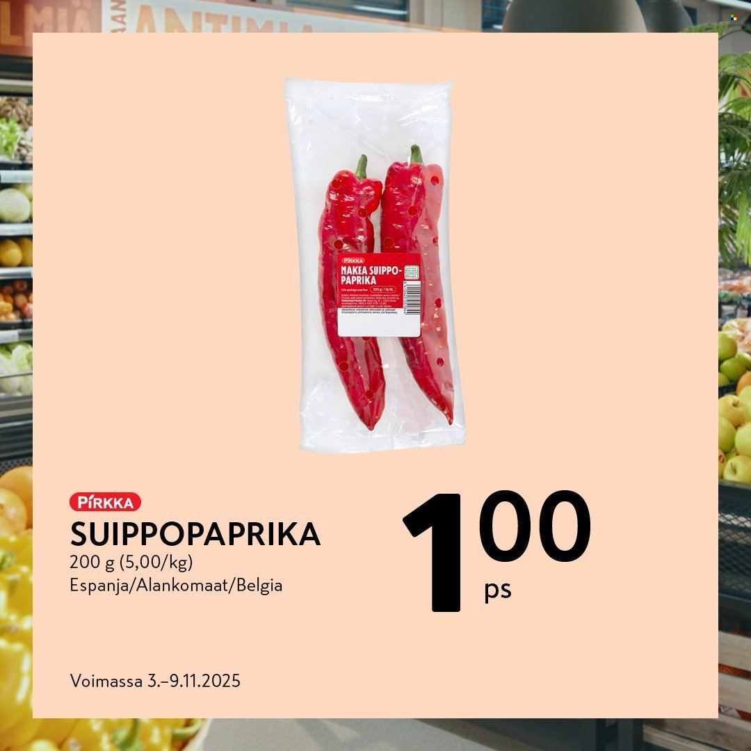 K-MARKET tarjoukset - Alkaen MA 3.11.2025 (2025-11-03 - 2025-11-09)