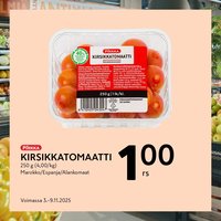 K-MARKET tarjoukset - Alkaen MA 3.11.2025 (2025-11-03 - 2025-11-09)