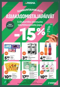 PRISMA tarjoukset - Alkaen KE 15.4.2026