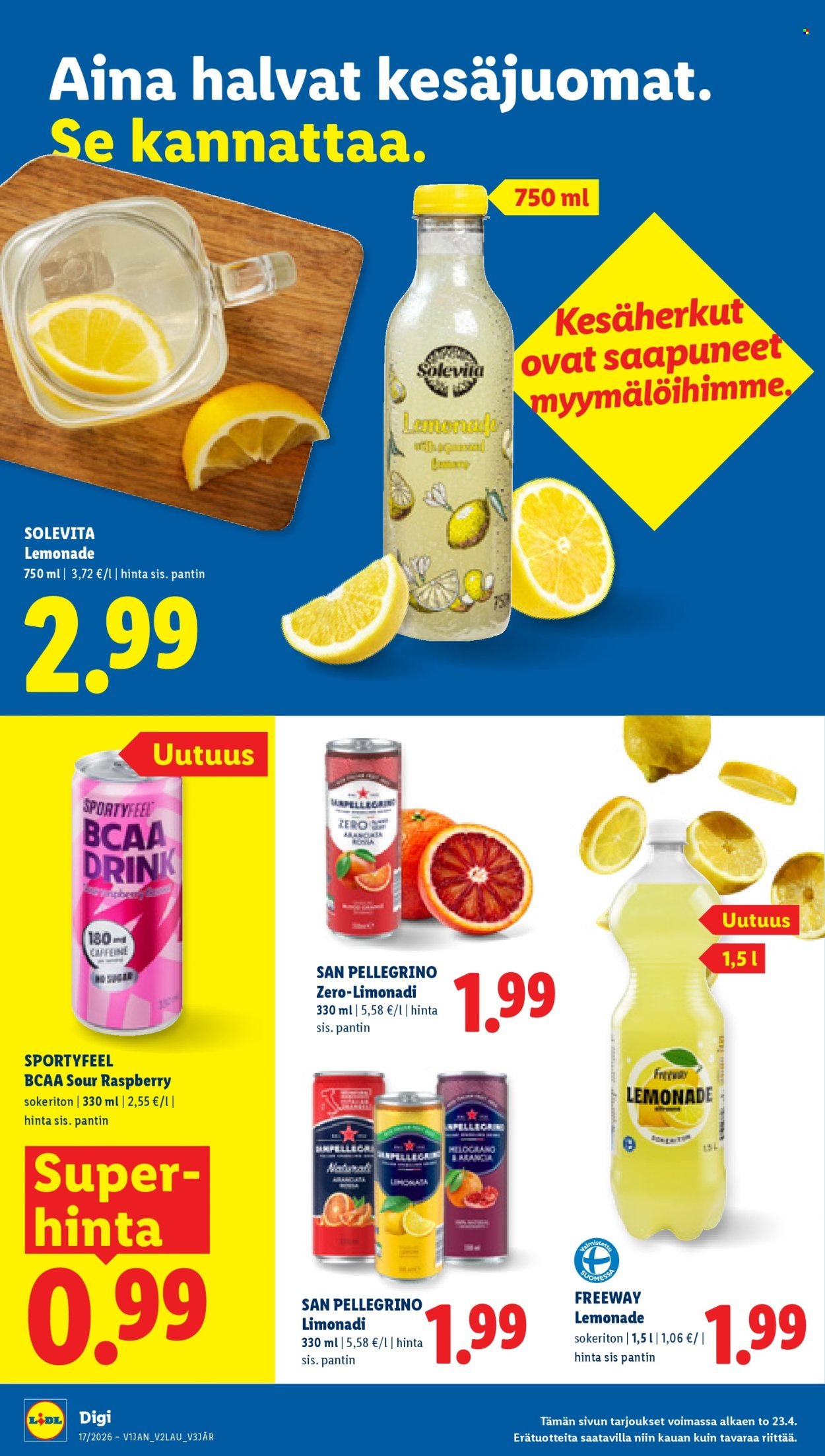LIDL tarjoukset - Alkaen TO 23.4.2026
