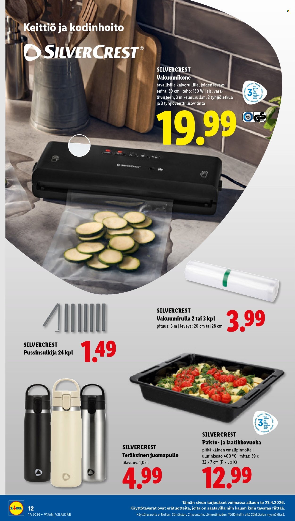 LIDL tarjoukset - Alkaen TO 23.4.2026