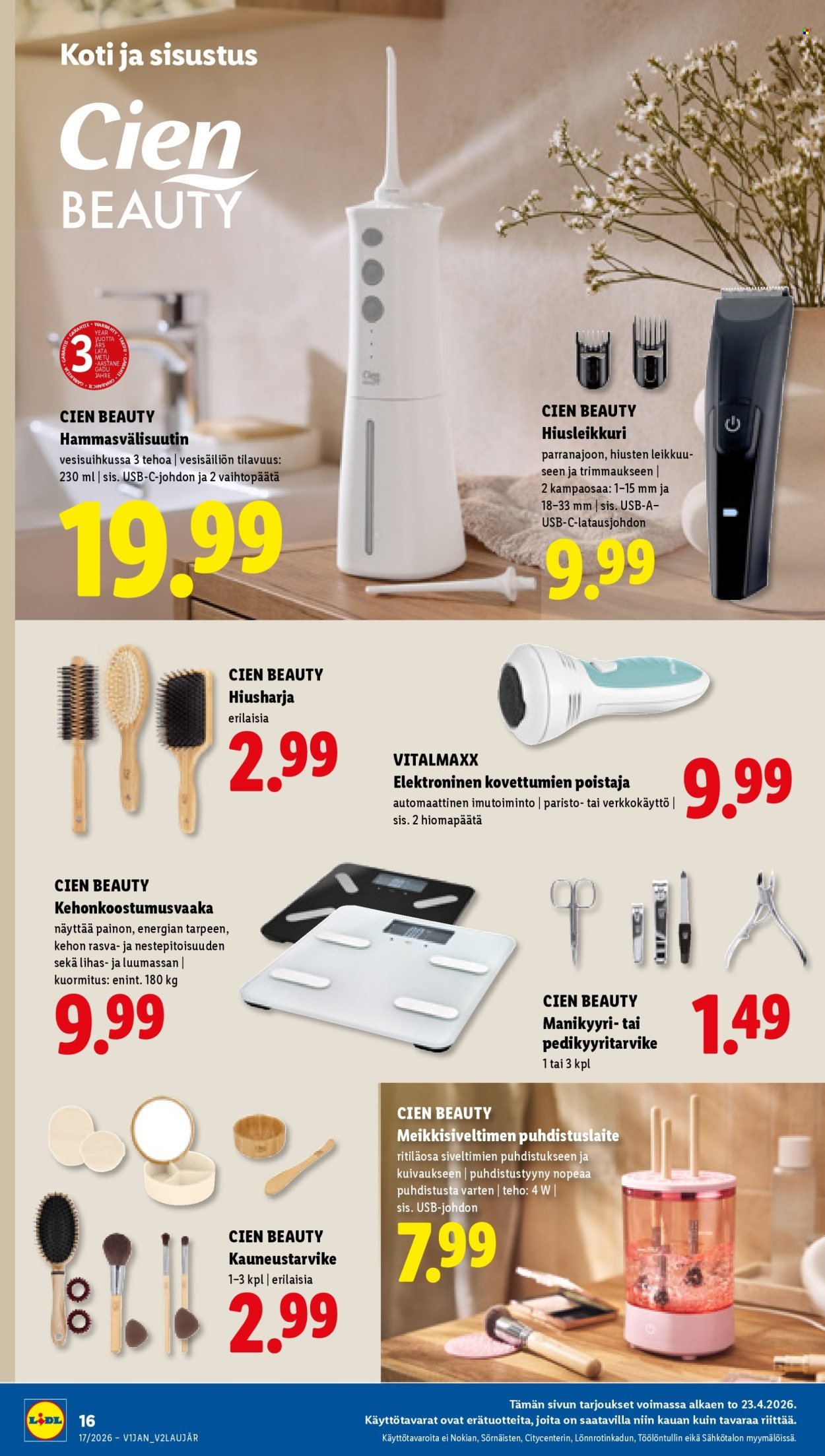 LIDL tarjoukset - Alkaen TO 23.4.2026