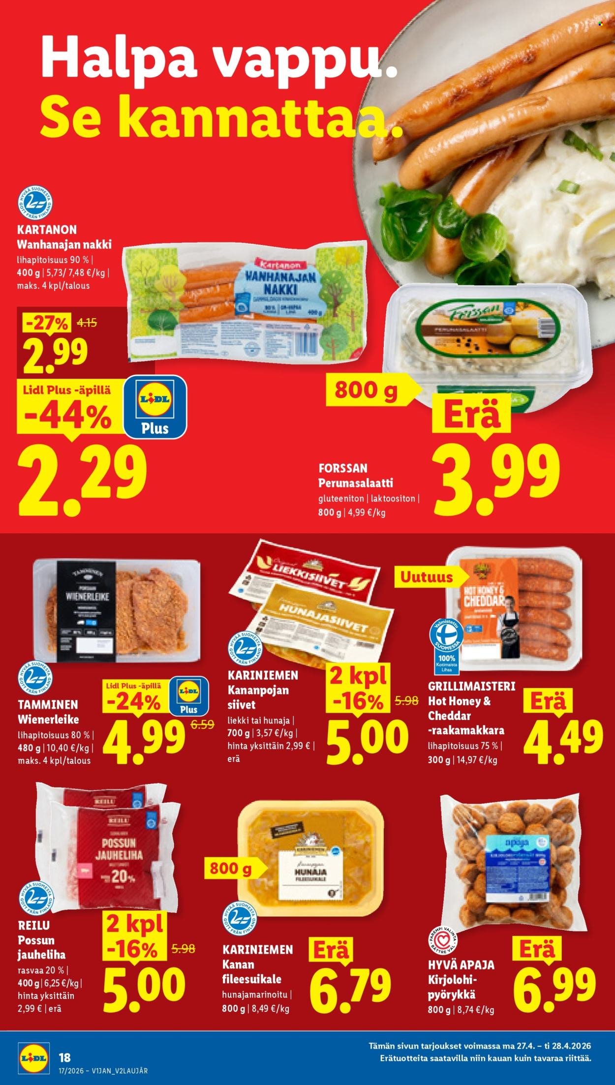 LIDL tarjoukset - Alkaen TO 23.4.2026
