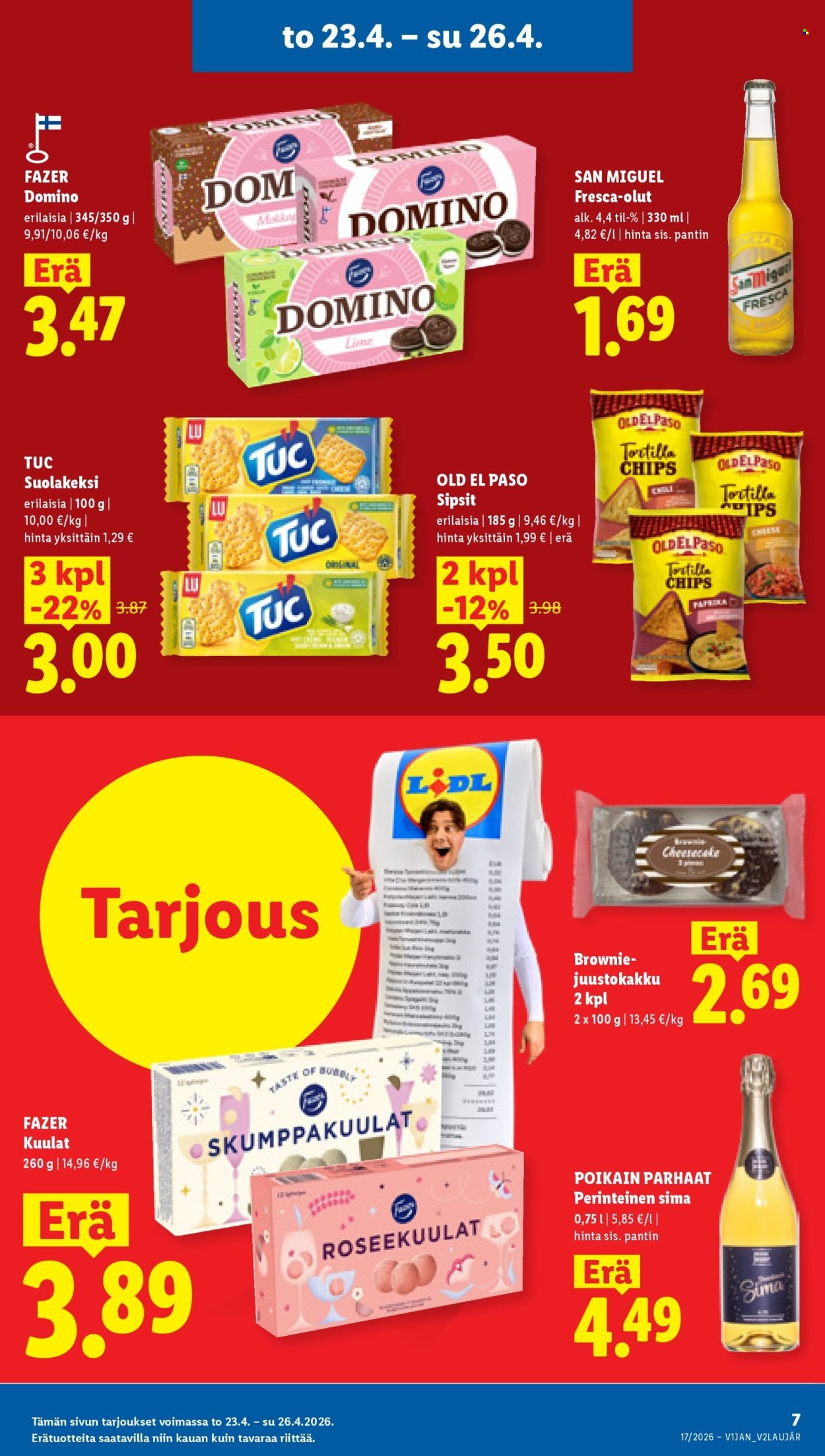 LIDL tarjoukset - Alkaen TO 23.4.2026