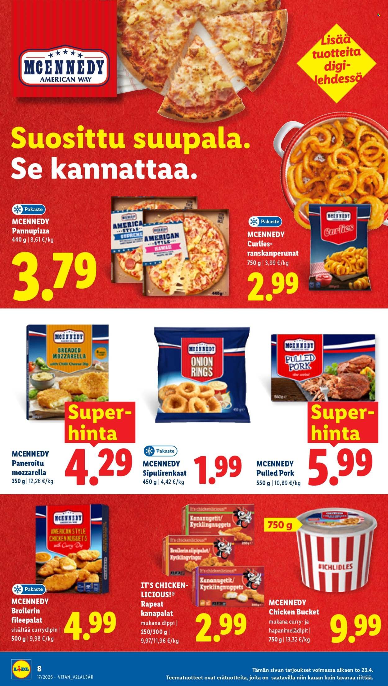 LIDL tarjoukset - Alkaen TO 23.4.2026