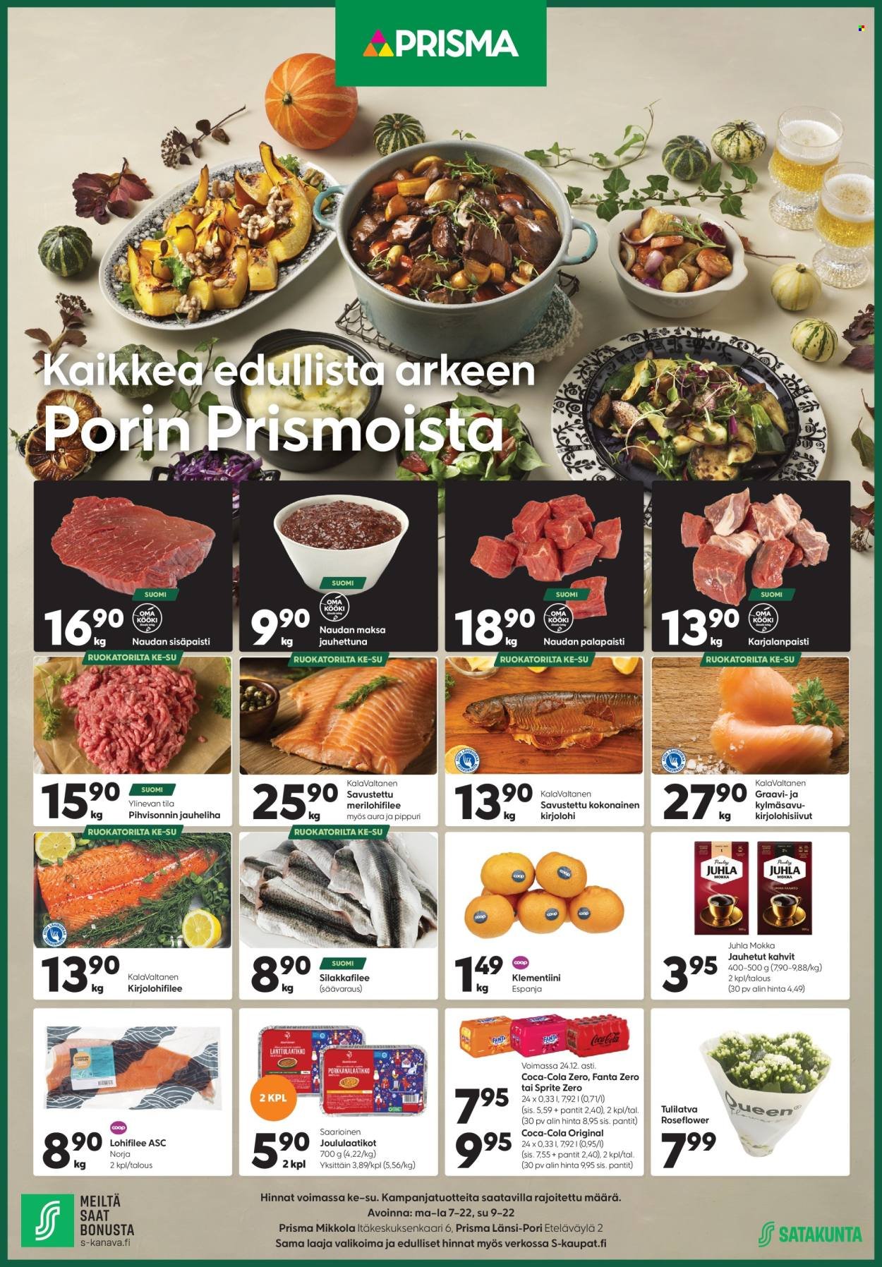 PRISMA tarjoukset - Joulukuu 2025