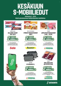 S-MARKET tarjoukset - Kesäkuun s-mobiiliedut