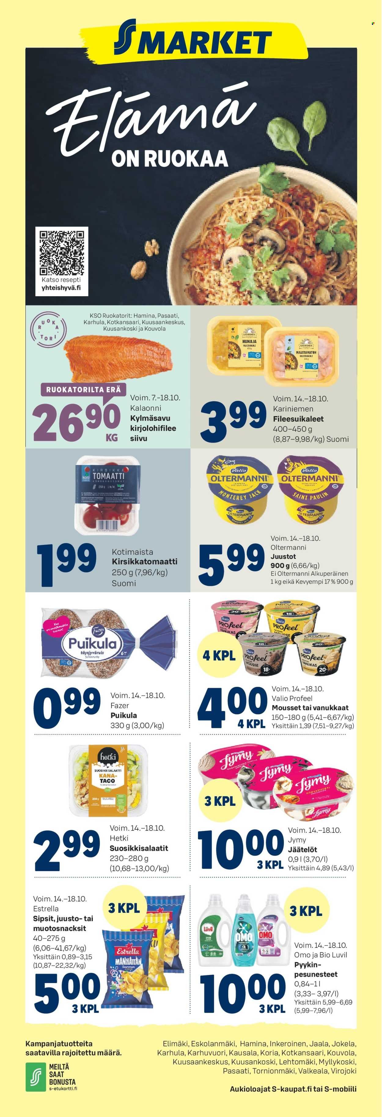 S-MARKET tarjoukset - Alkaen KE 14.10.2026