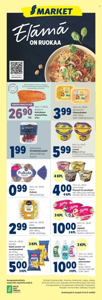 S-MARKET tarjoukset - Alkaen KE 14.10.2026
