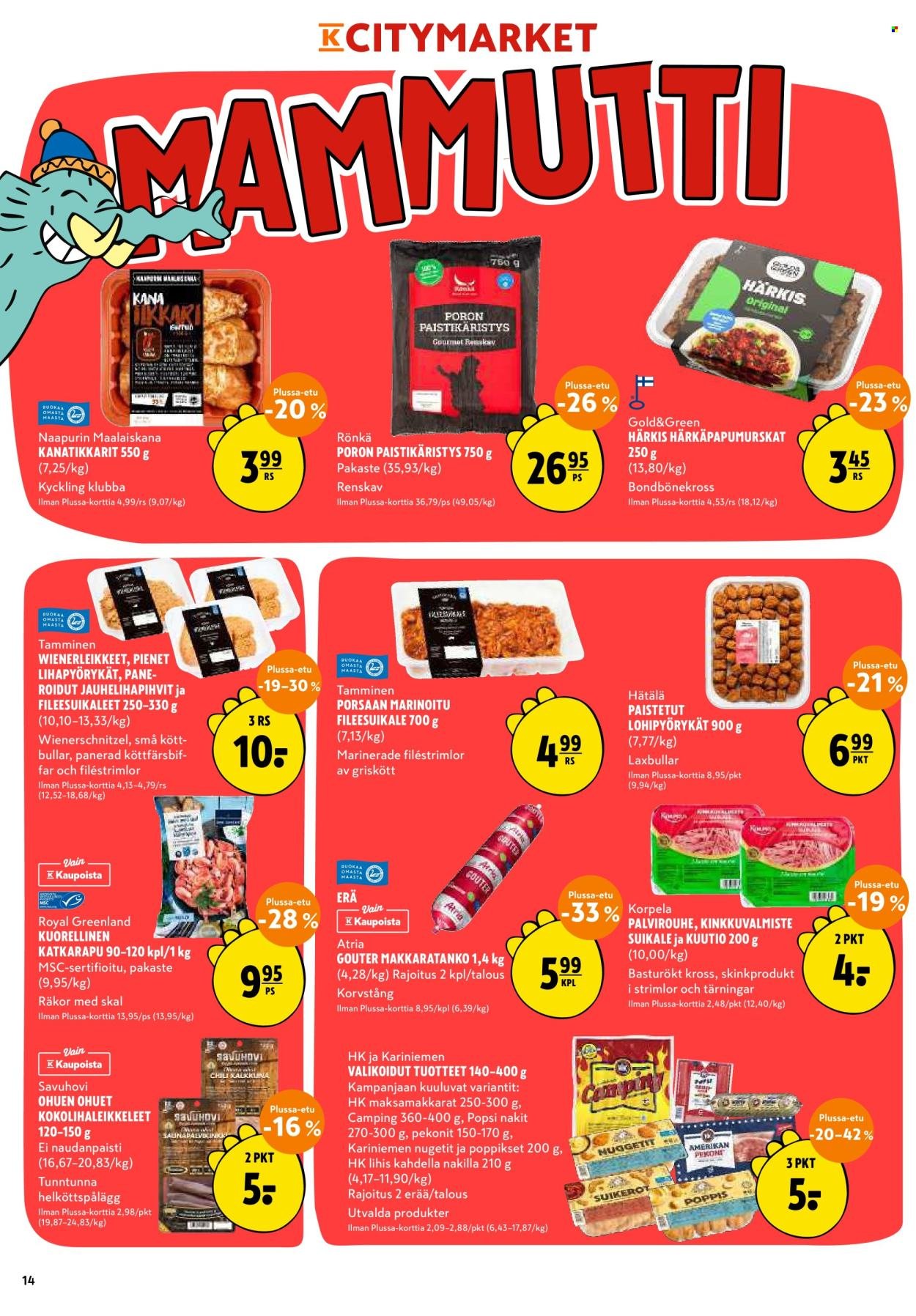K-CITYMARKET tarjoukset - Alkaen KE 13.5.2026
