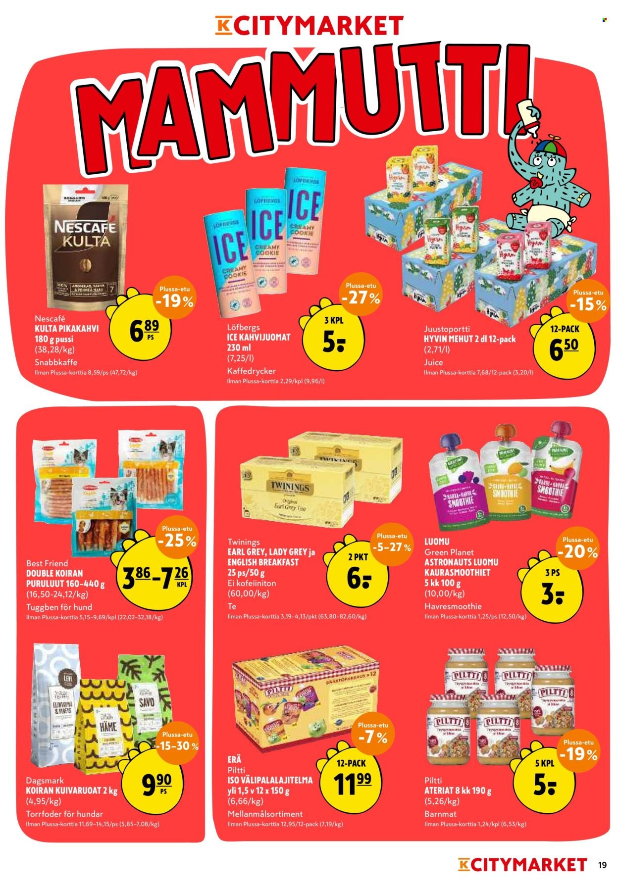 K-CITYMARKET tarjoukset - Alkaen MA 3.8.2026