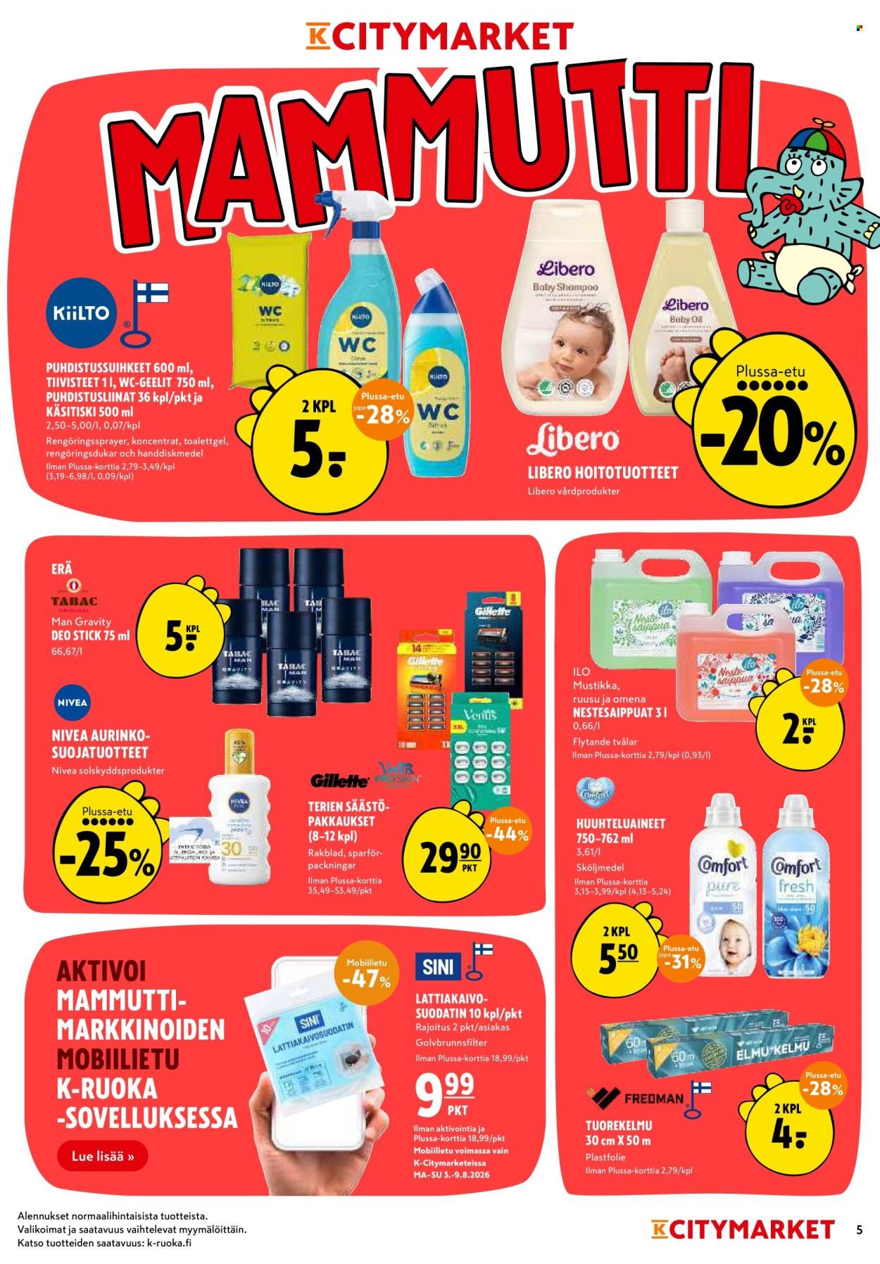 K-CITYMARKET tarjoukset - Alkaen MA 3.8.2026