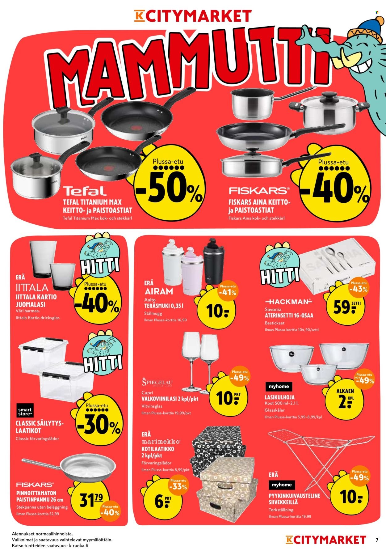 K-CITYMARKET tarjoukset - Alkaen MA 3.8.2026