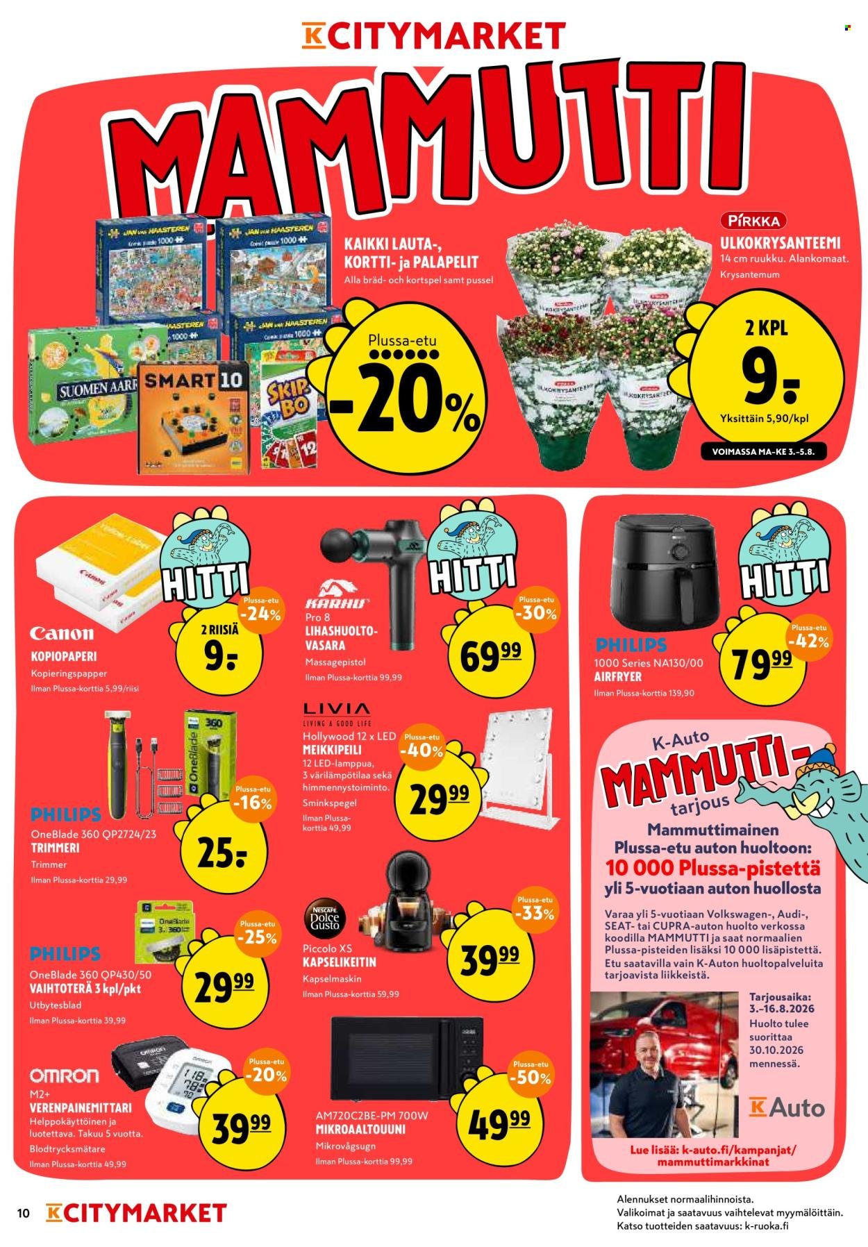 K-CITYMARKET tarjoukset - Alkaen MA 3.8.2026