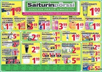 SAITURINPÖRSSI tarjoukset - Alkaen TO 19.3.2026