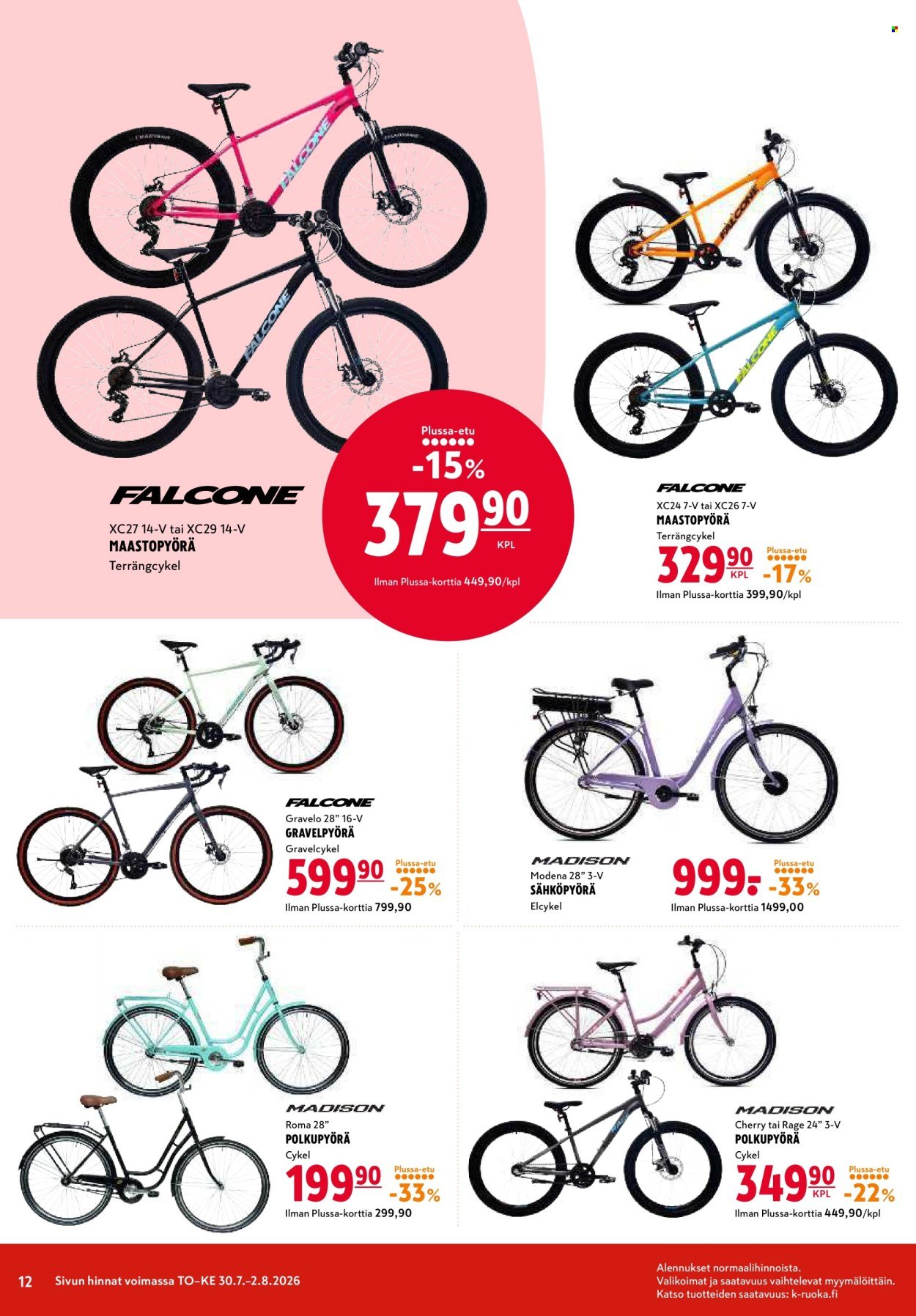 K-CITYMARKET tarjoukset - Alkaen TO 30.7.2026