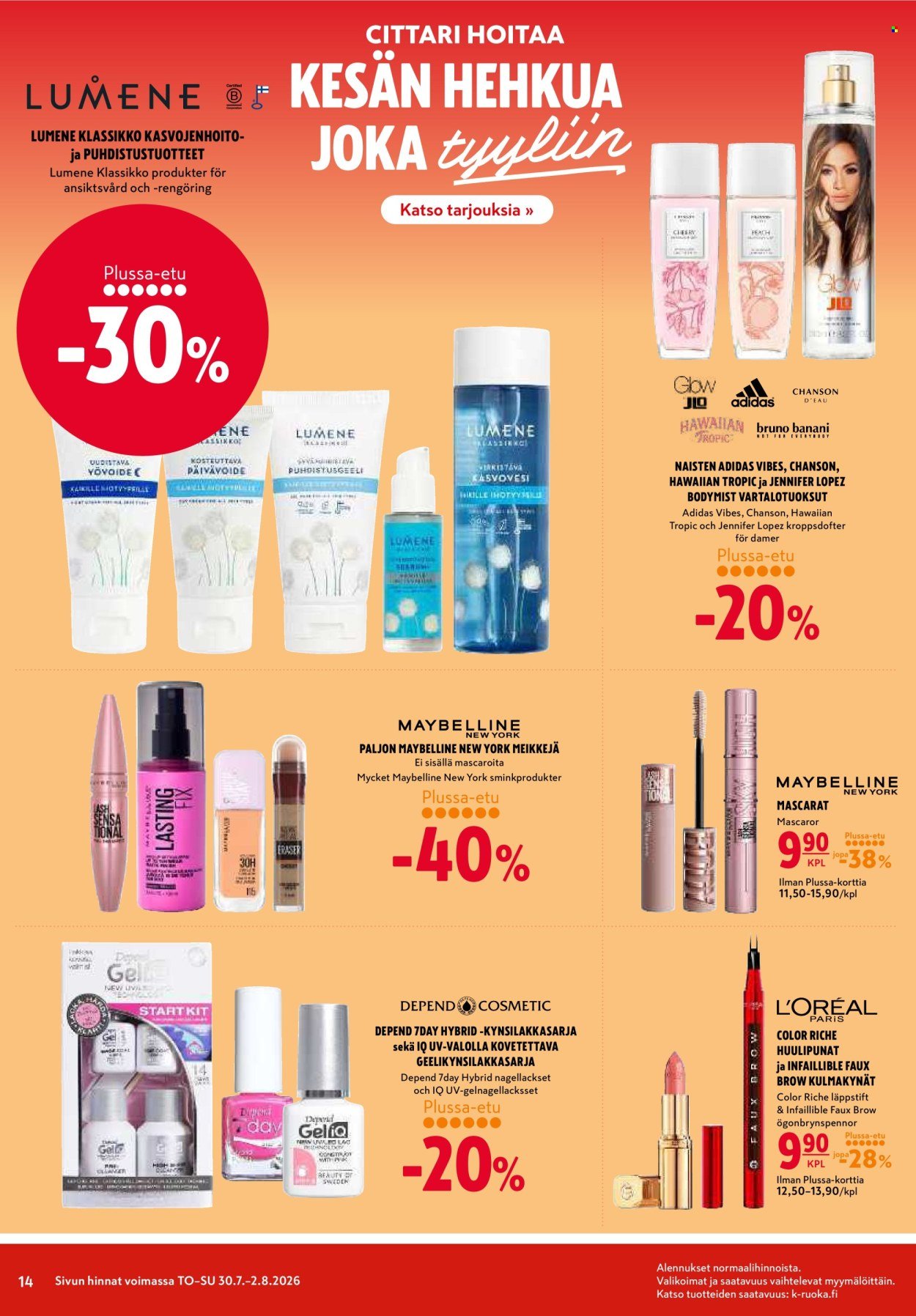 K-CITYMARKET tarjoukset - Alkaen TO 30.7.2026