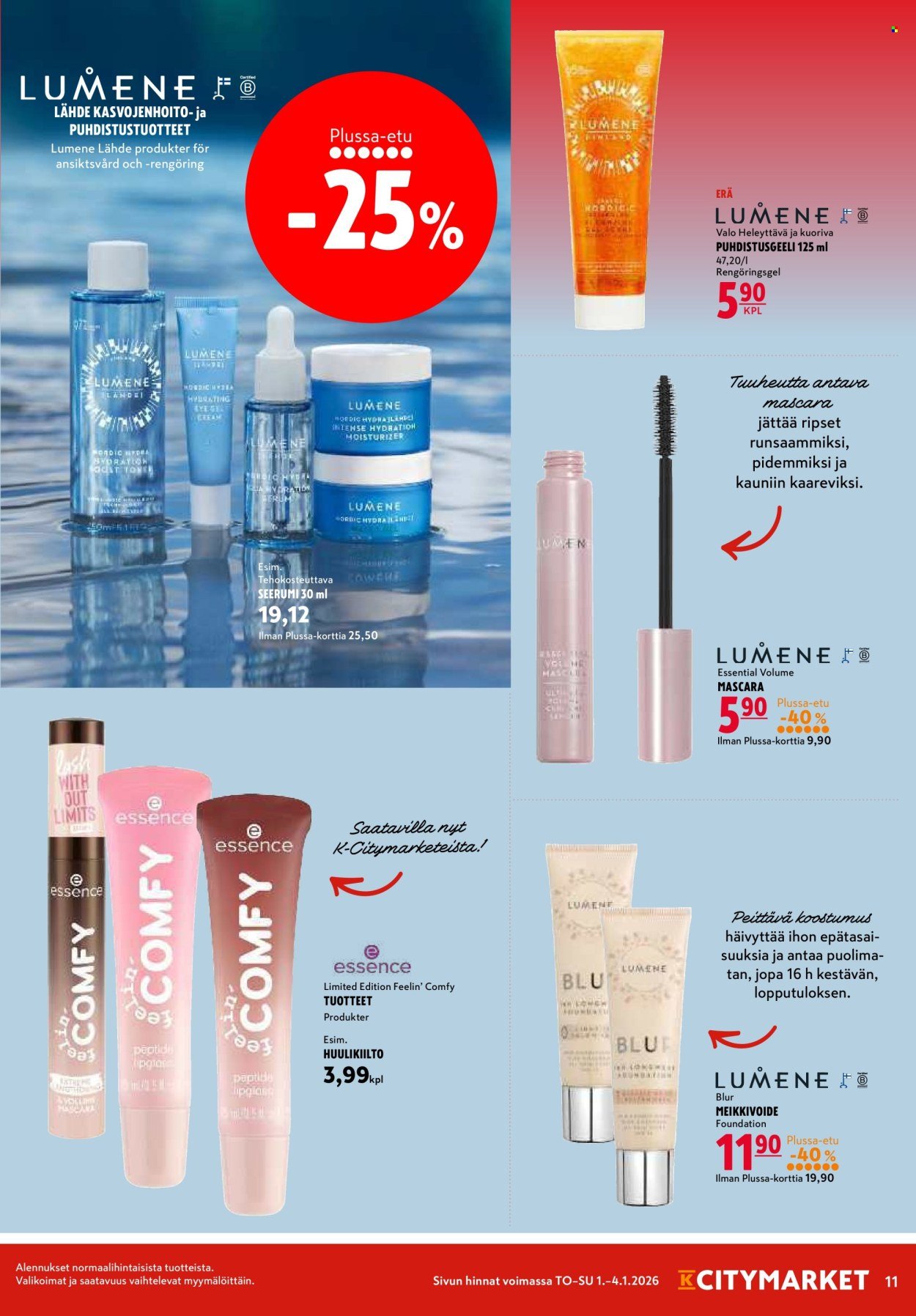 K-CITYMARKET tarjoukset - Alkaen TO 1.1.2026