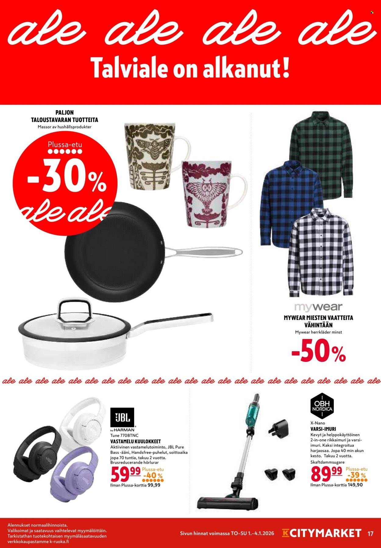 K-CITYMARKET tarjoukset - Alkaen TO 1.1.2026