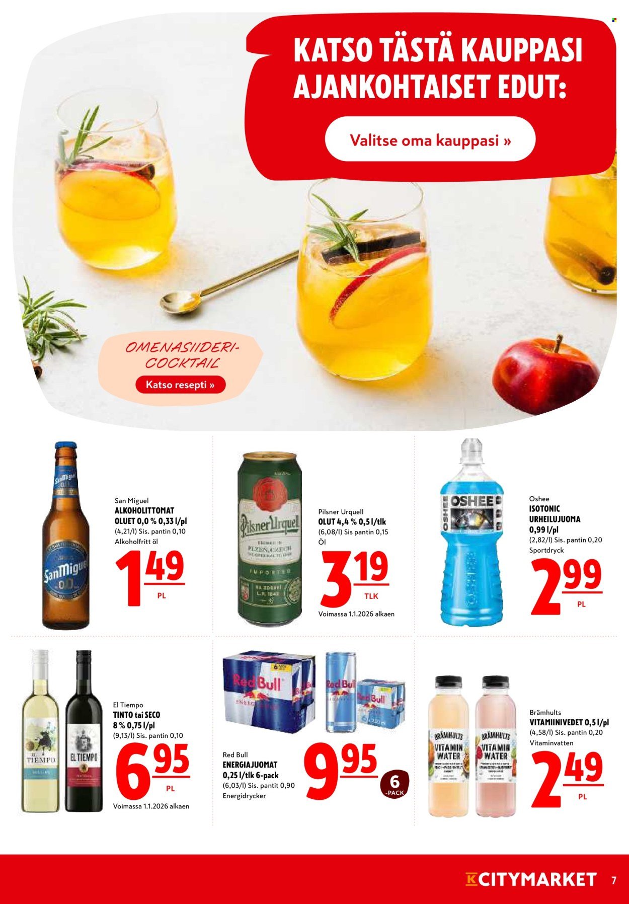 K-CITYMARKET tarjoukset - Alkaen TO 1.1.2026