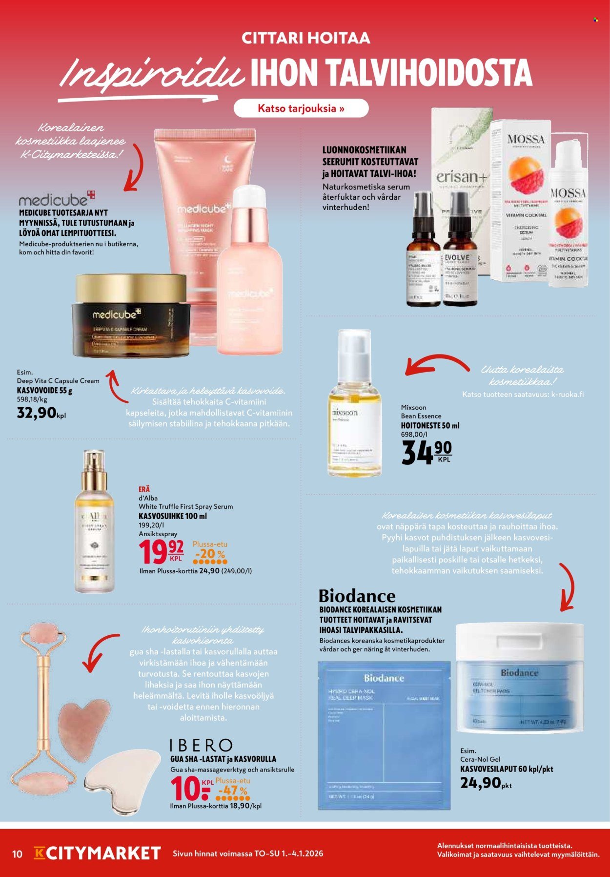K-CITYMARKET tarjoukset - Alkaen TO 1.1.2026