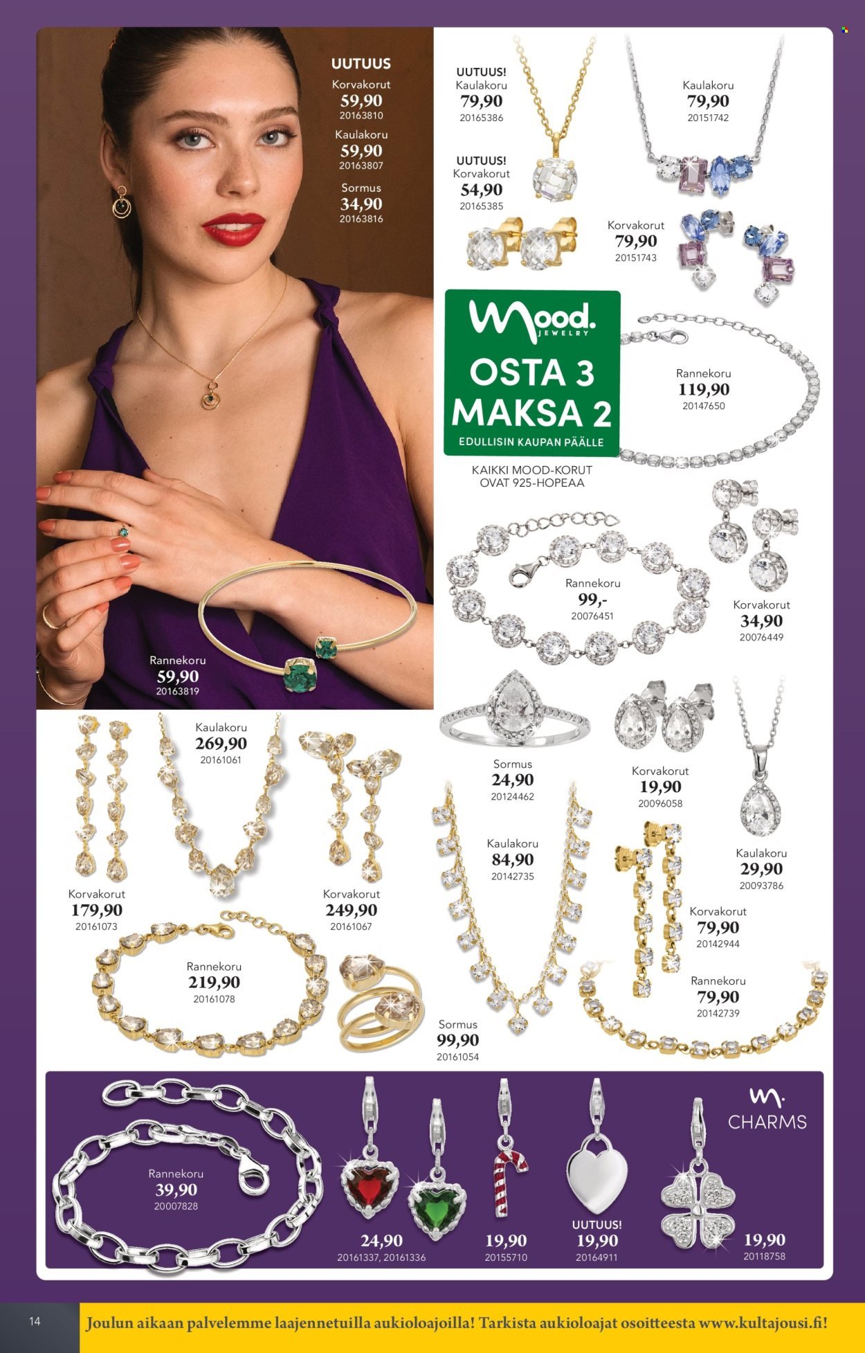 KULTAJOUSI tarjoukset - Joulu