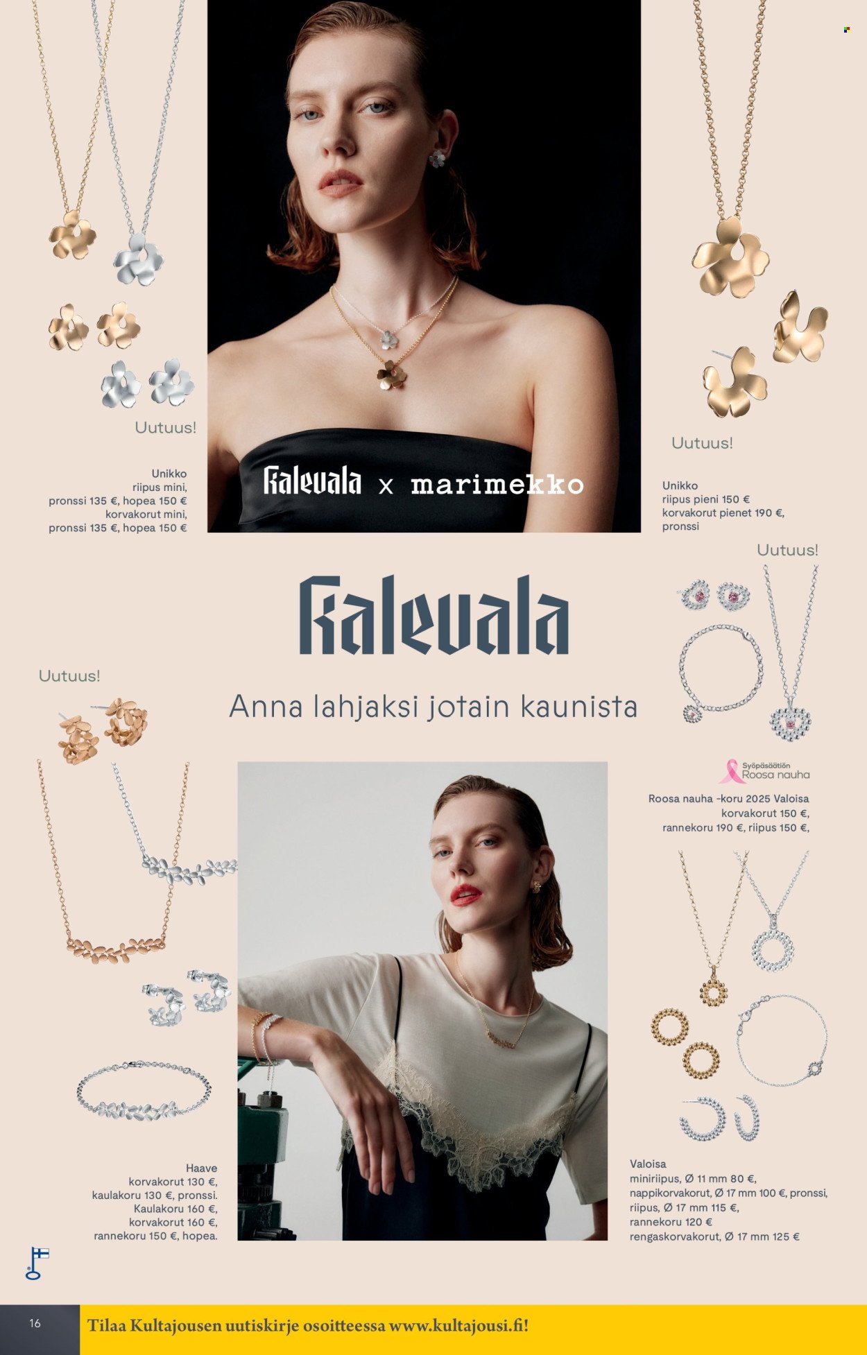 KULTAJOUSI tarjoukset - Joulu