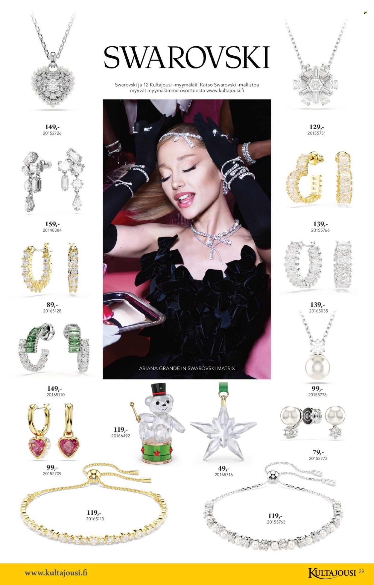 KULTAJOUSI tarjoukset - Joulu