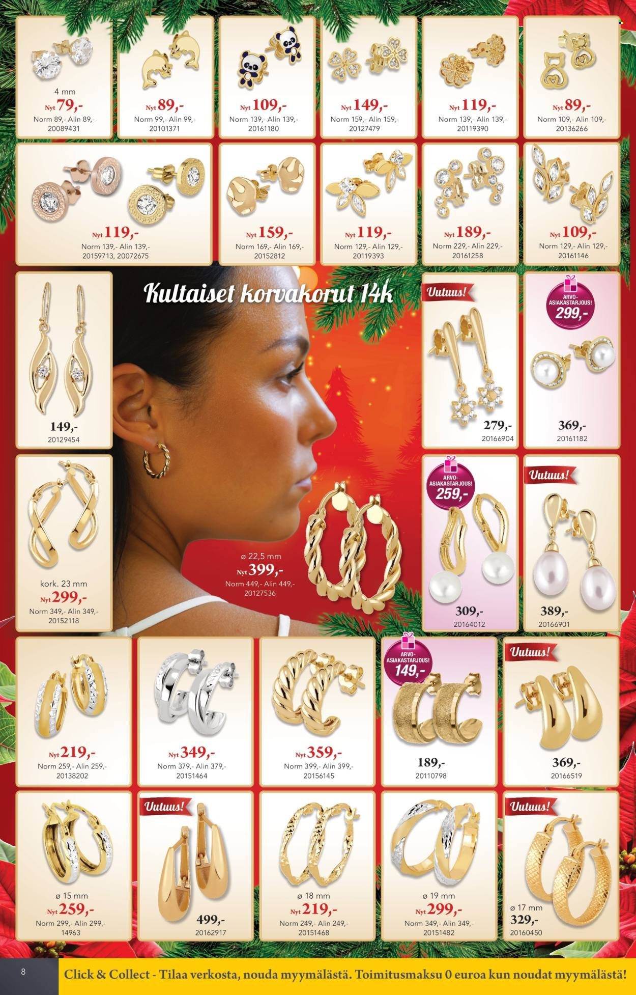 KULTAJOUSI tarjoukset - Joulu