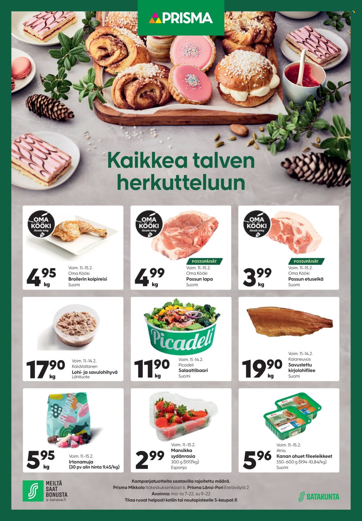 PRISMA tarjoukset - Alkaen KE 11.2.2026