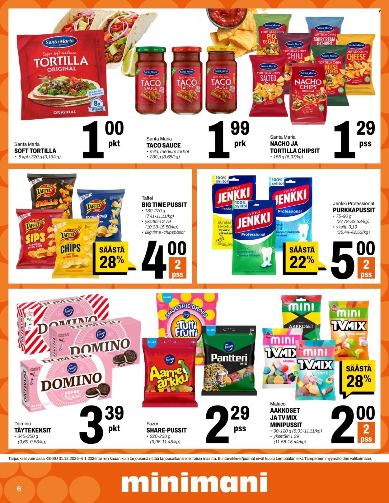 MINIMANI tarjoukset - Alkaen KE 31.12.2025