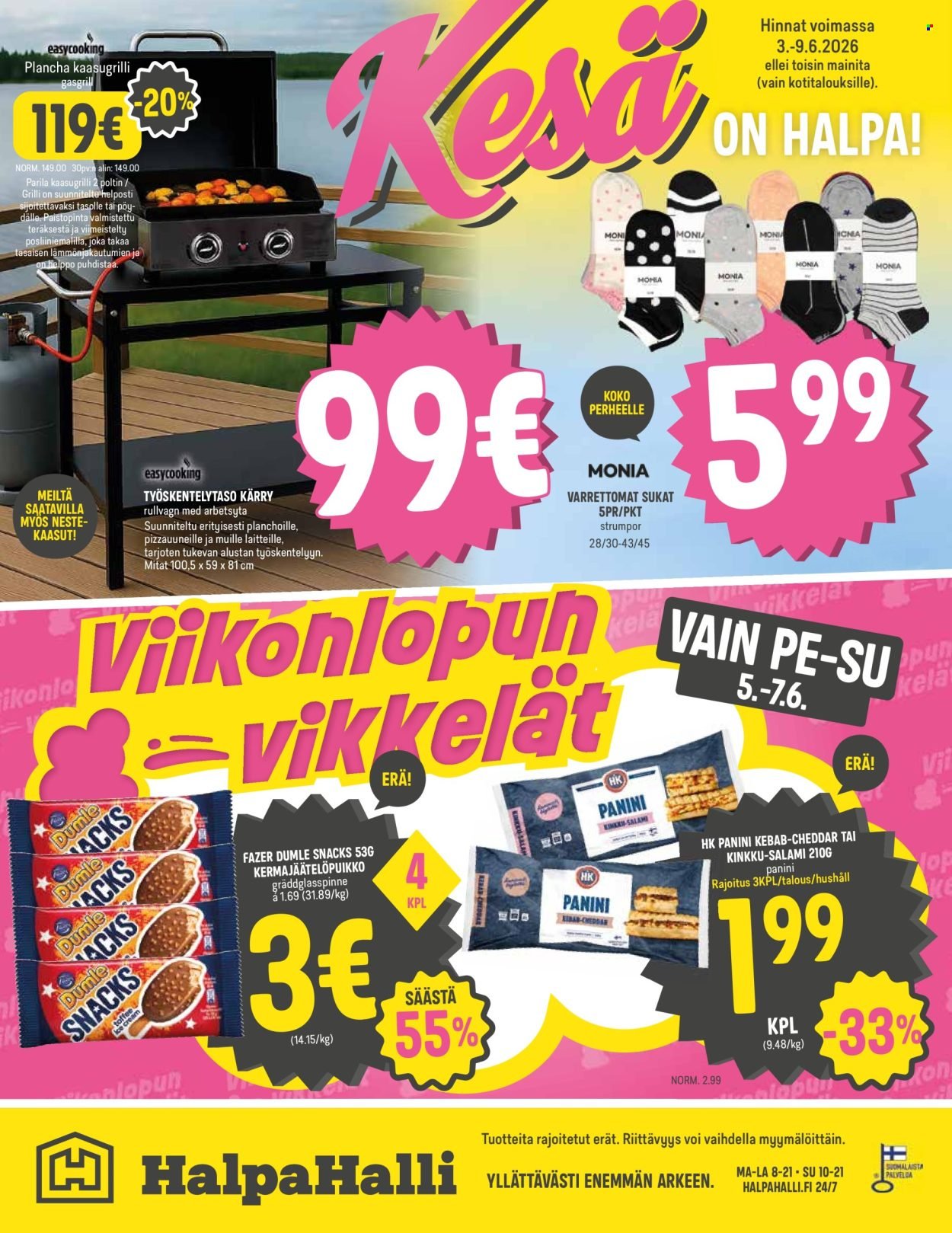 HALPAHALLI tarjoukset - Uusin tarjouslehtemme