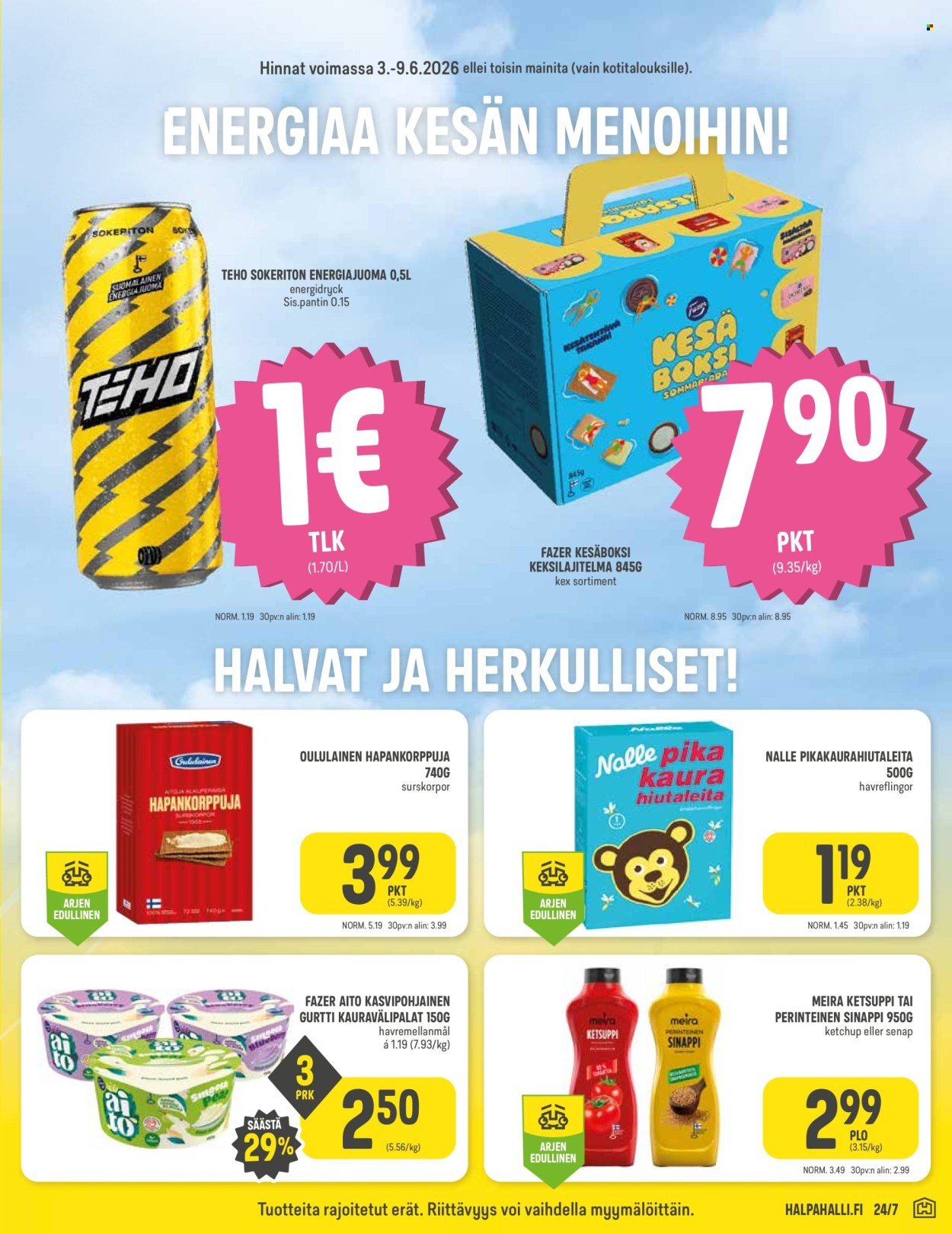 HALPAHALLI tarjoukset - Uusin tarjouslehtemme