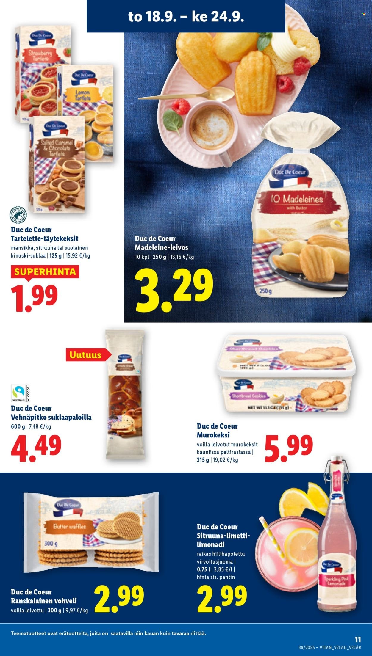 LIDL tarjoukset - Alkaen TO 18.9.2025 (2025-09-18 - 2025-09-24)