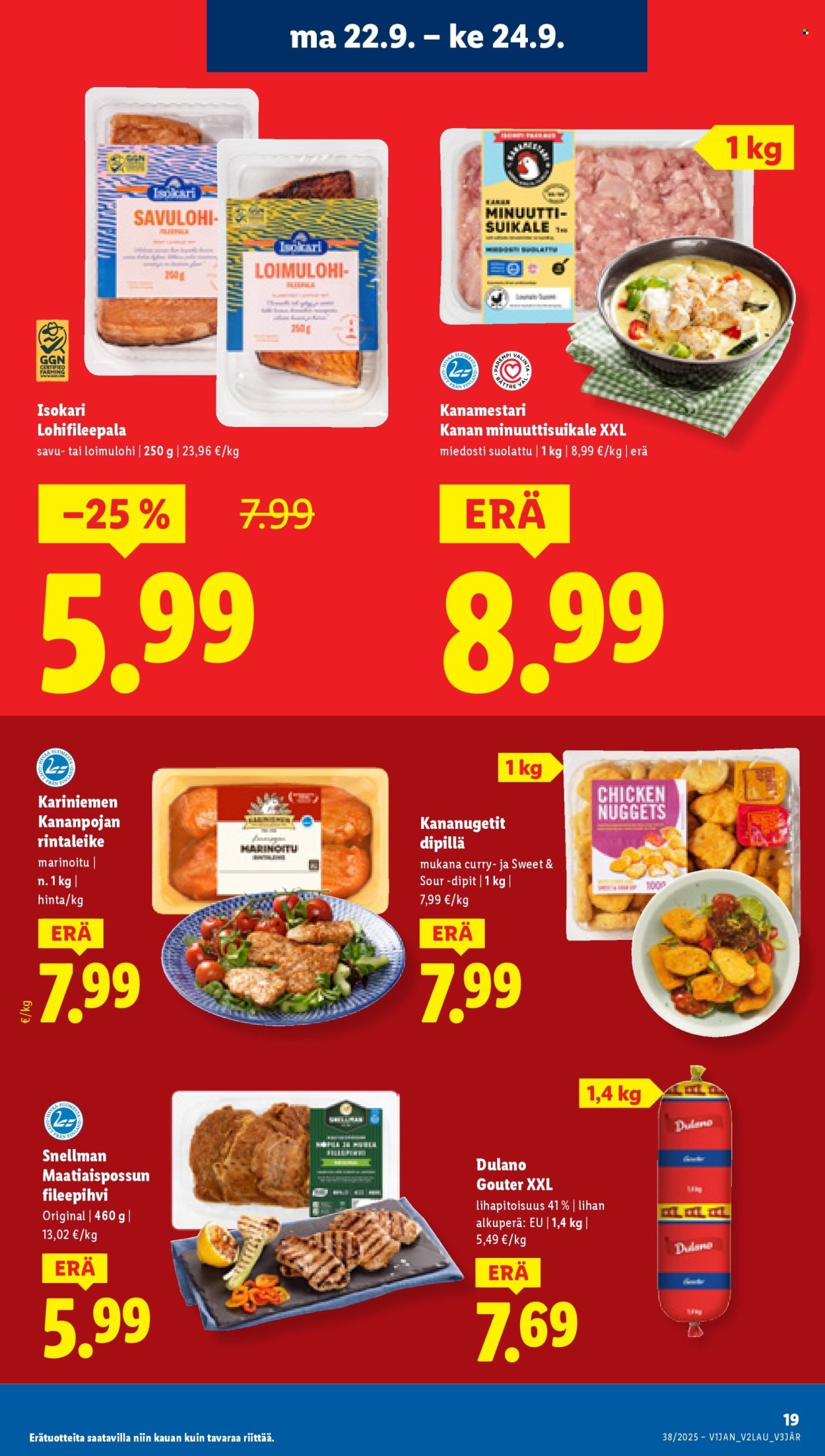 LIDL tarjoukset - Alkaen TO 18.9.2025 (2025-09-18 - 2025-09-24)