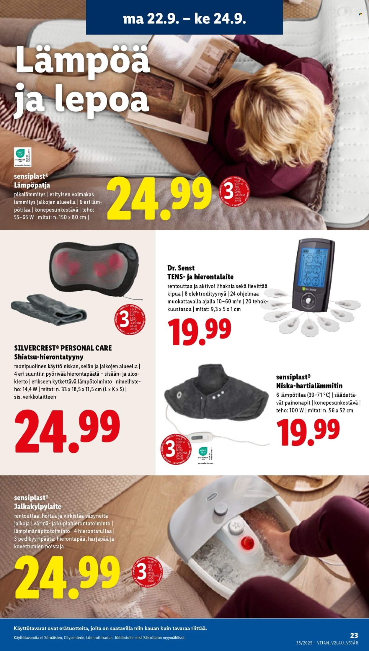 LIDL tarjoukset - Alkaen TO 18.9.2025 (2025-09-18 - 2025-09-24)