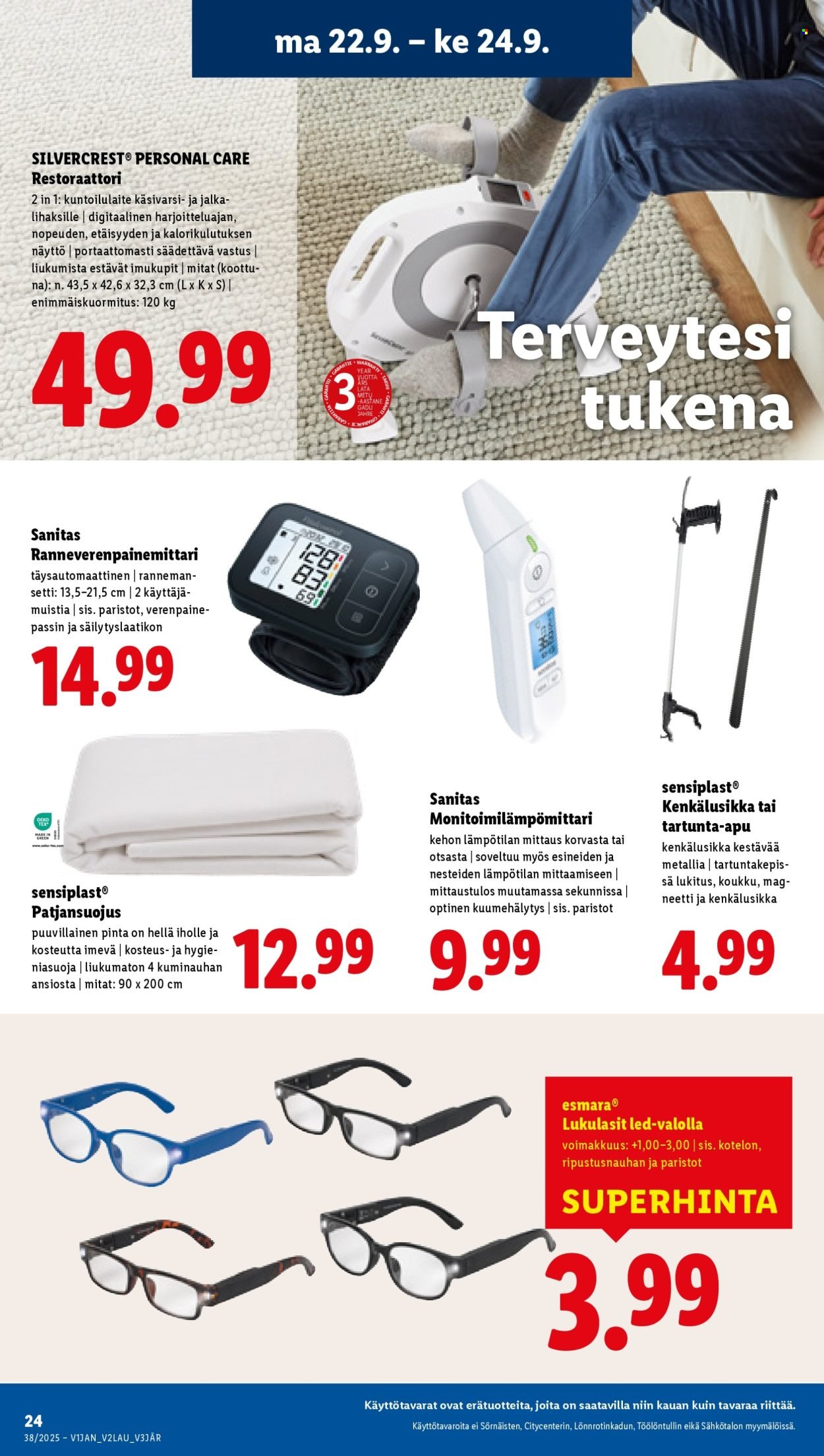 LIDL tarjoukset - Alkaen TO 18.9.2025 (2025-09-18 - 2025-09-24)