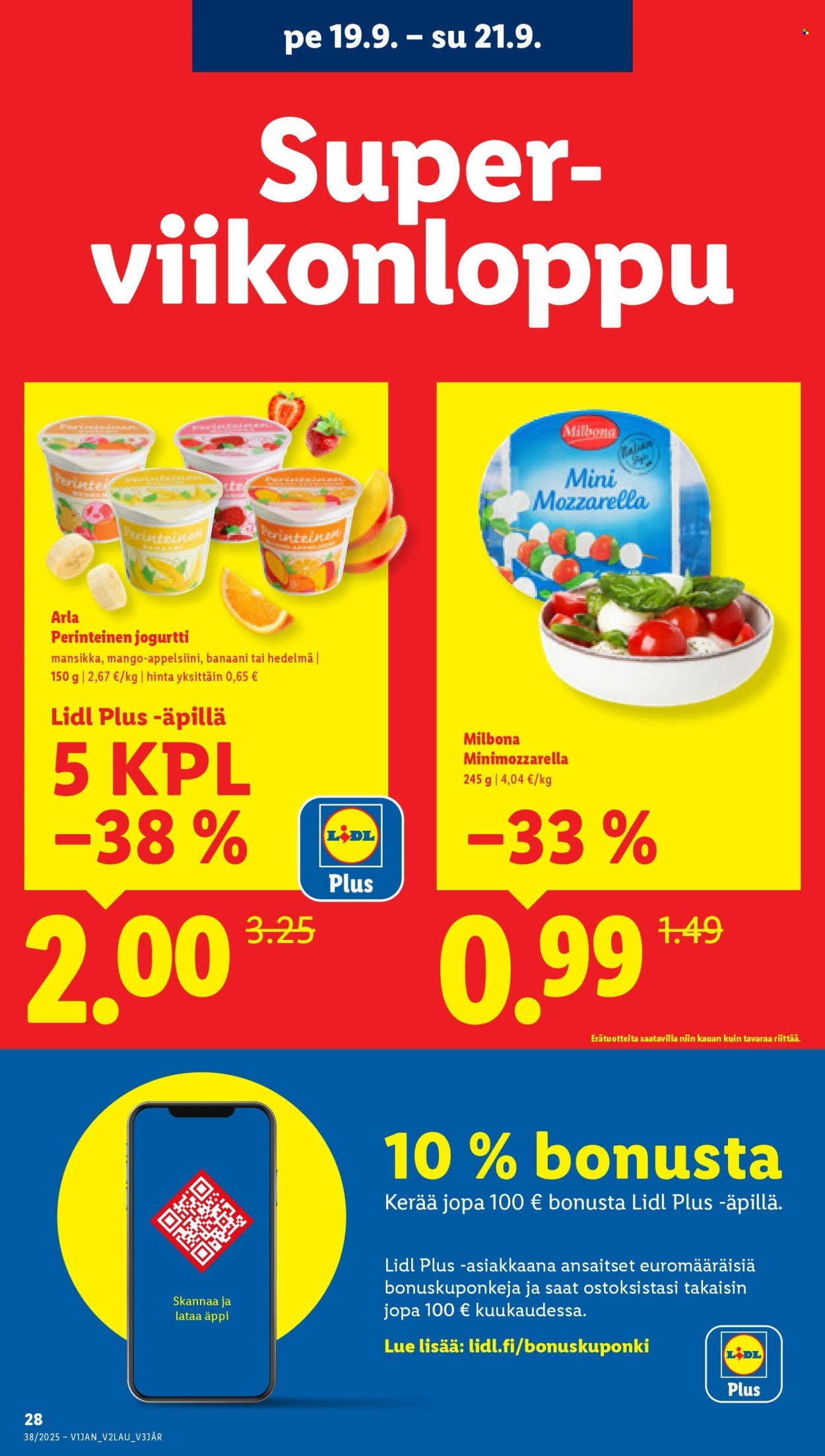 LIDL tarjoukset - Alkaen TO 18.9.2025 (2025-09-18 - 2025-09-24)
