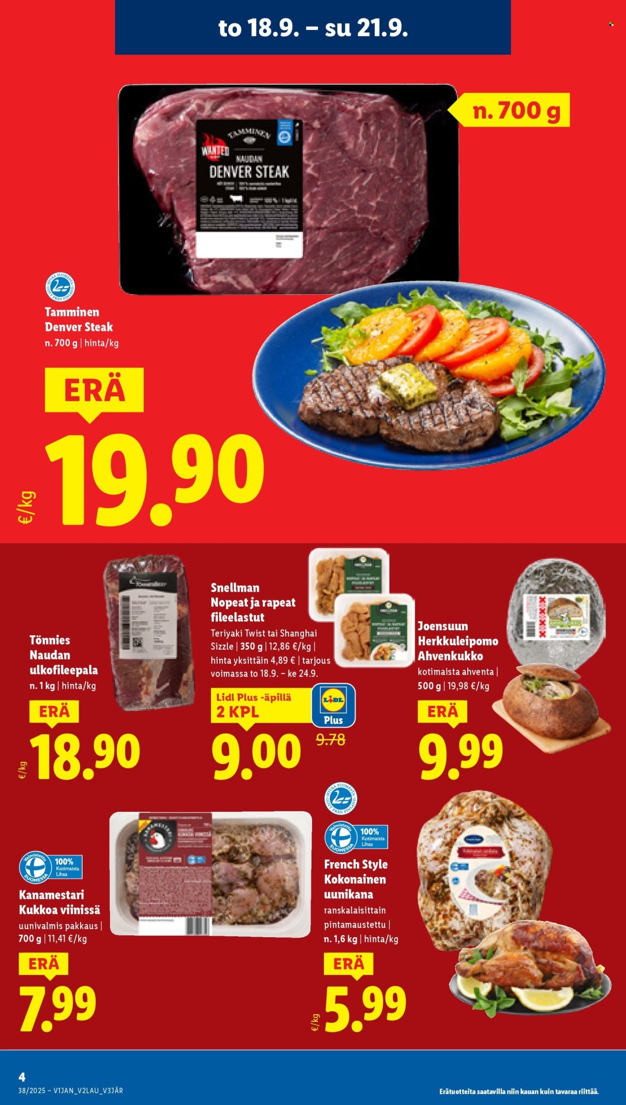 LIDL tarjoukset - Alkaen TO 18.9.2025 (2025-09-18 - 2025-09-24)